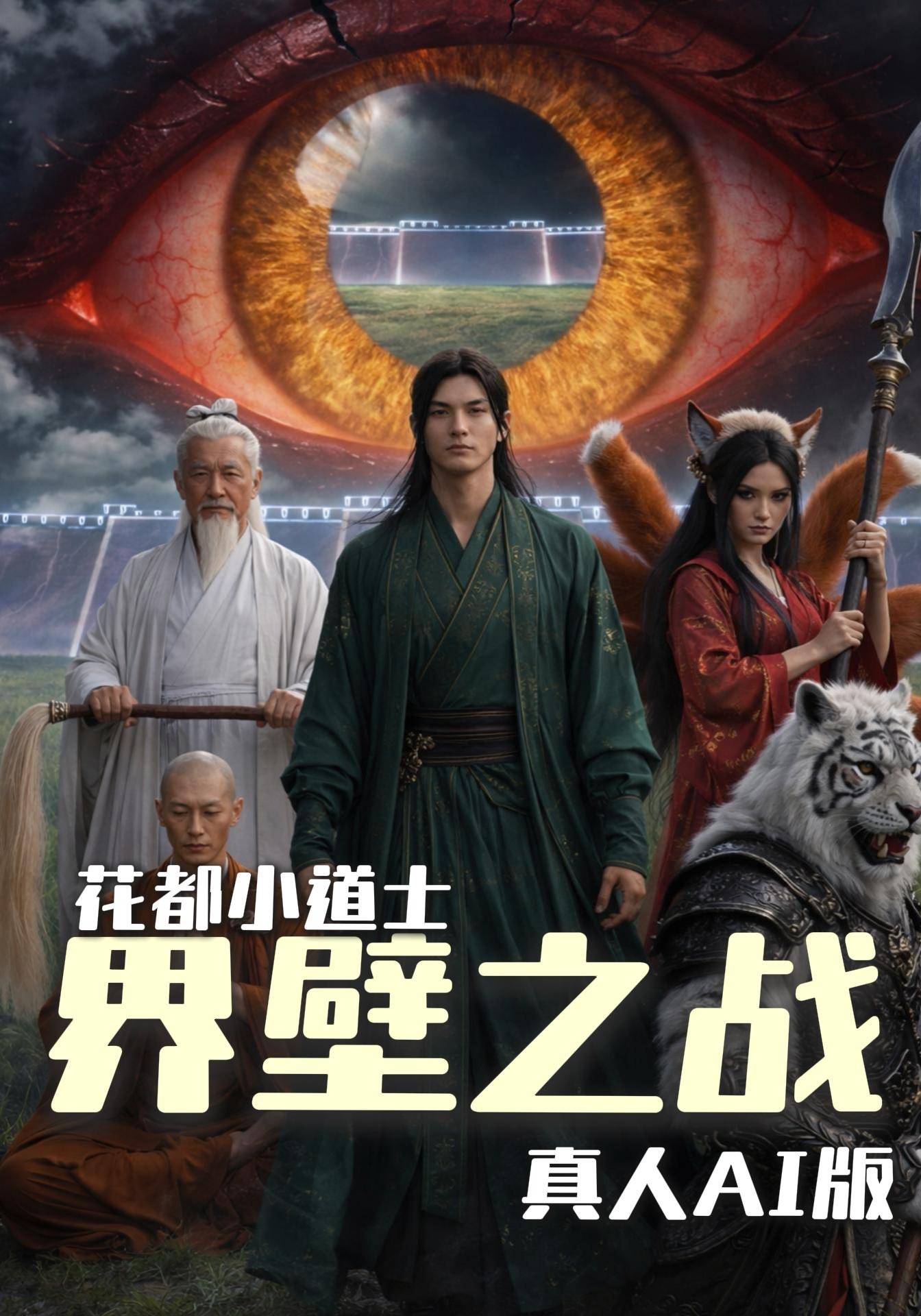 花都小道士界壁之战真人AI版