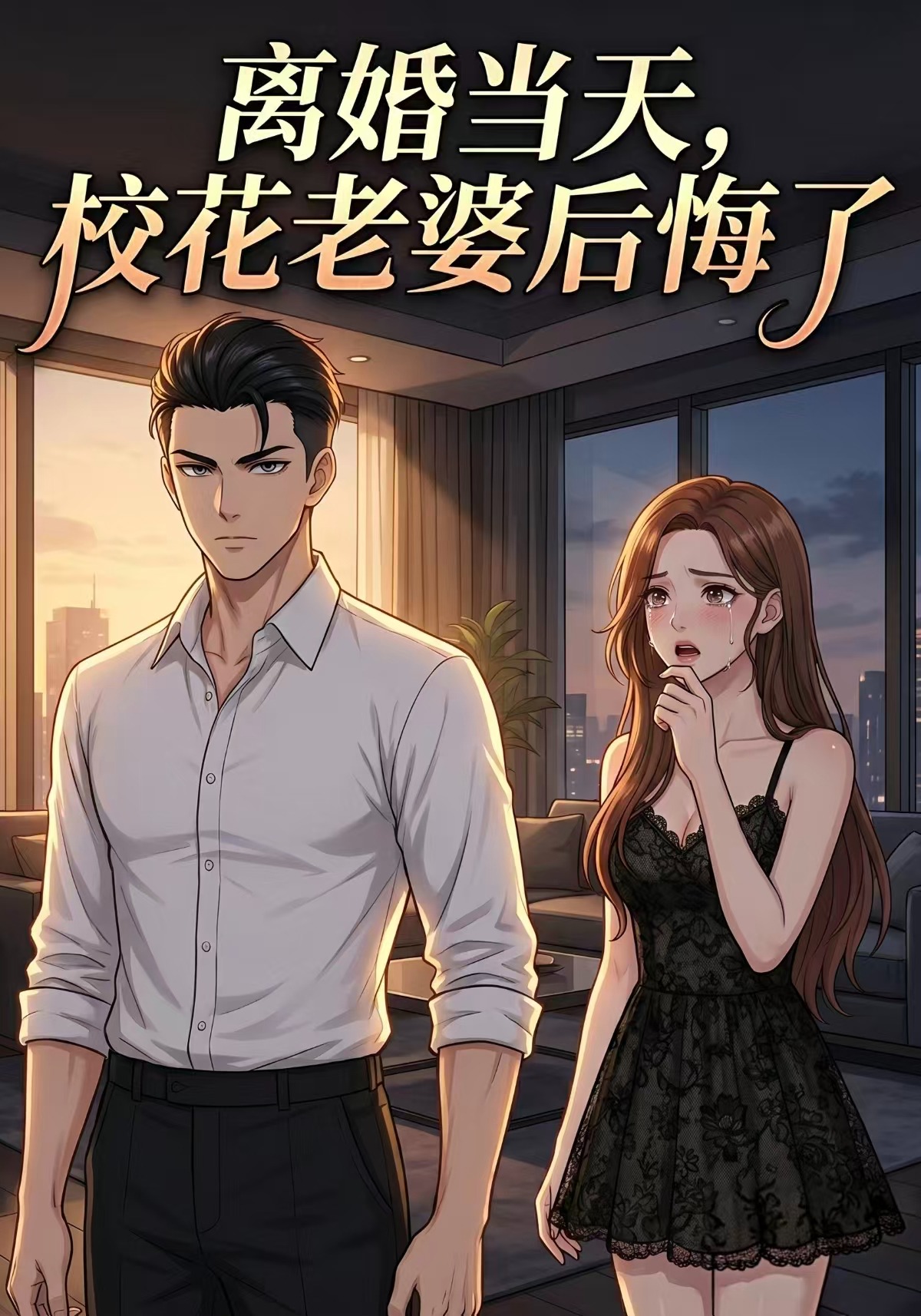 离婚当天，校花老婆后悔了