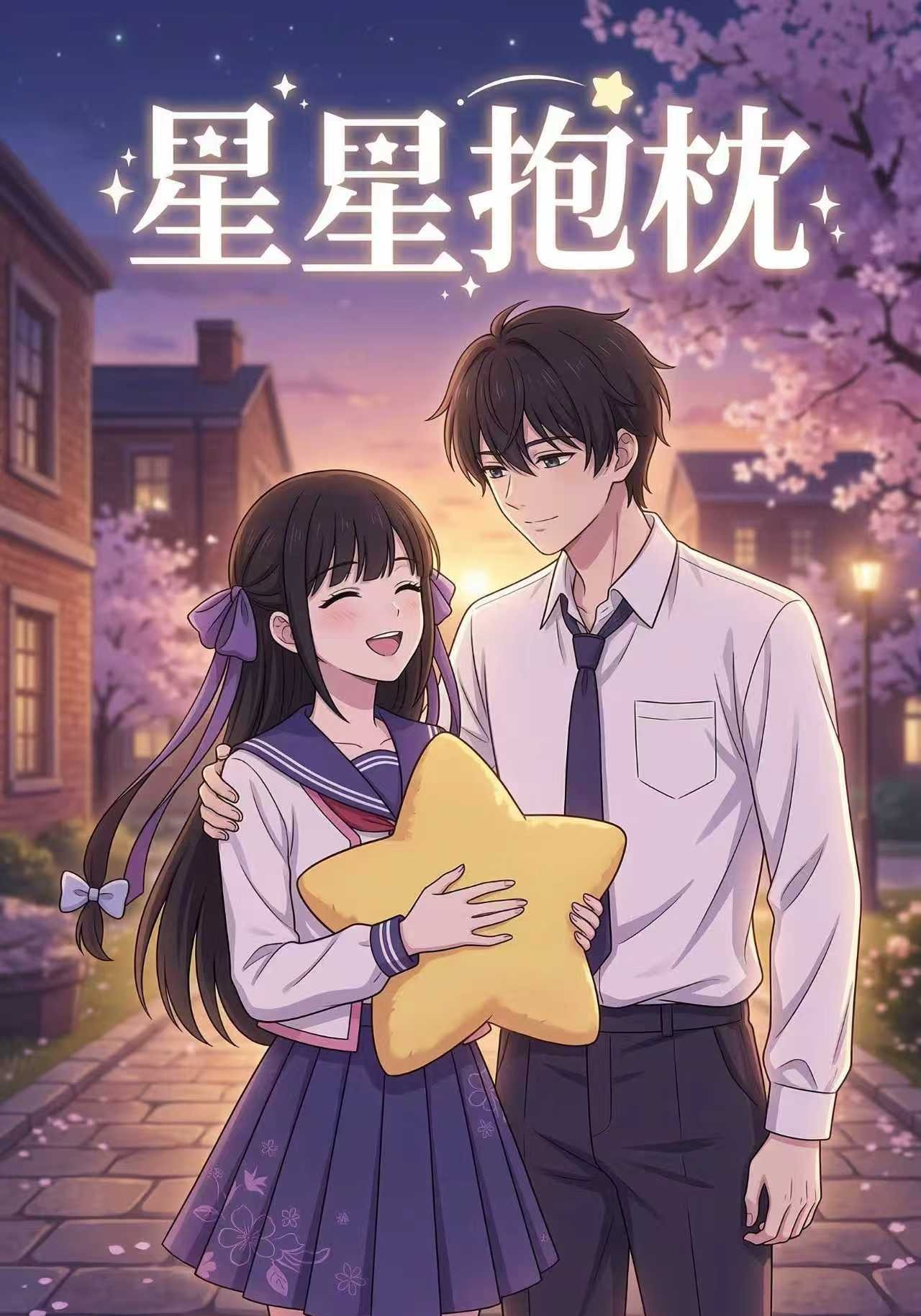 星星抱枕