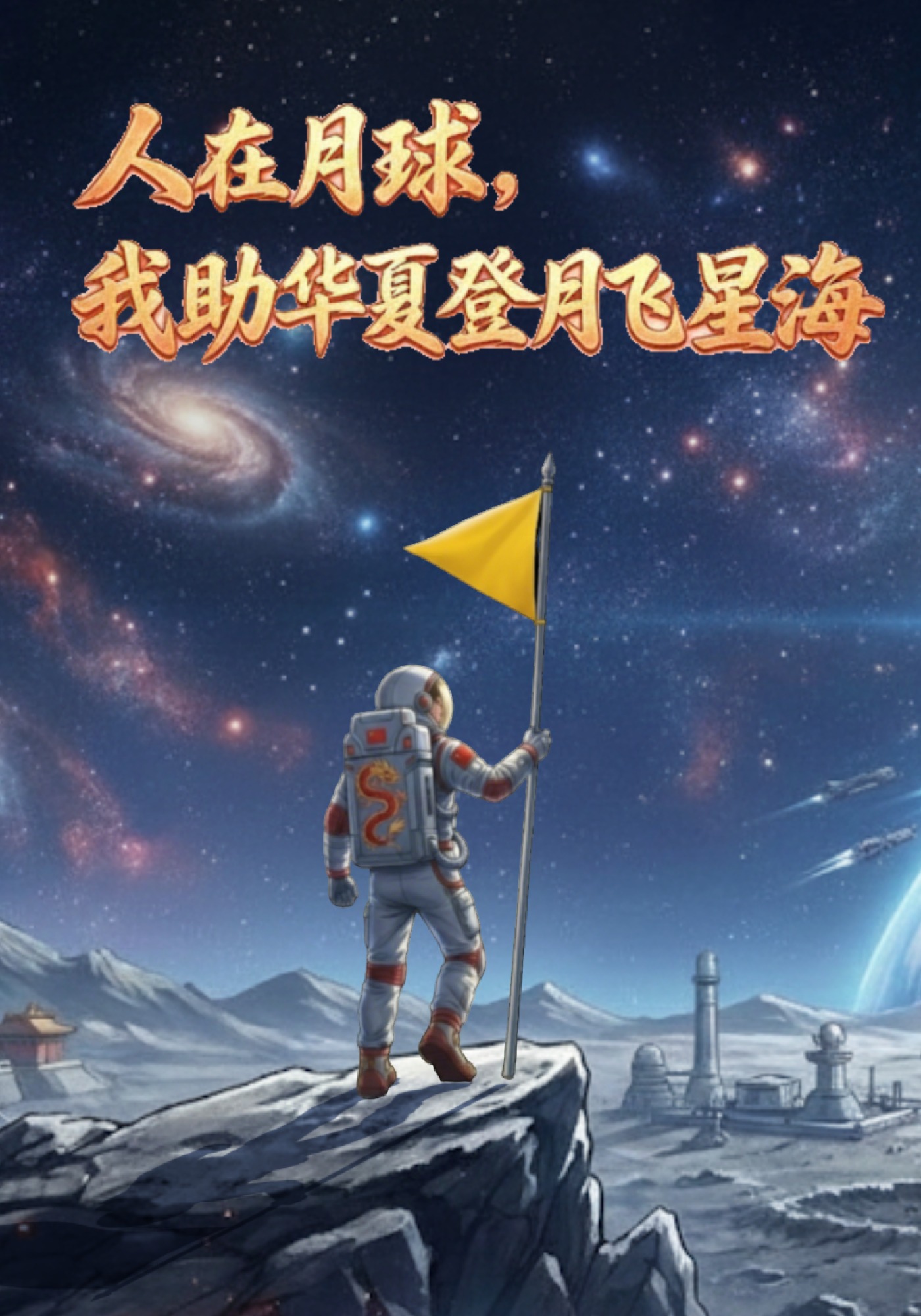 人在月球，我助华夏登月腾飞星海