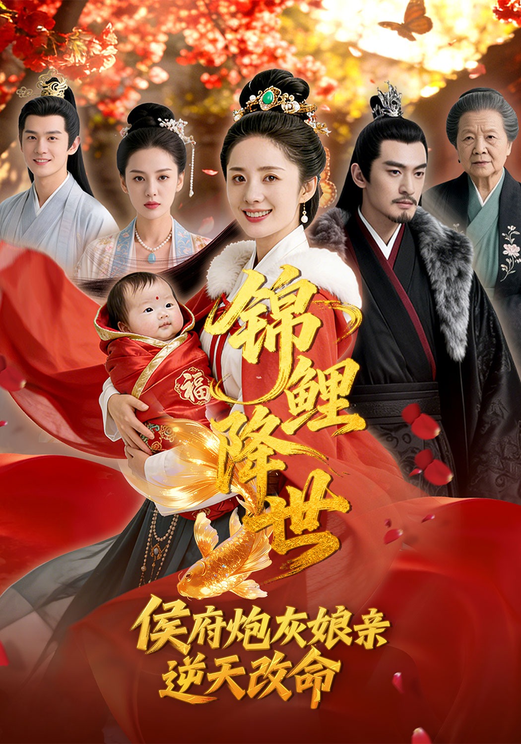 锦鲤降世，侯府炮灰娘亲逆天改命