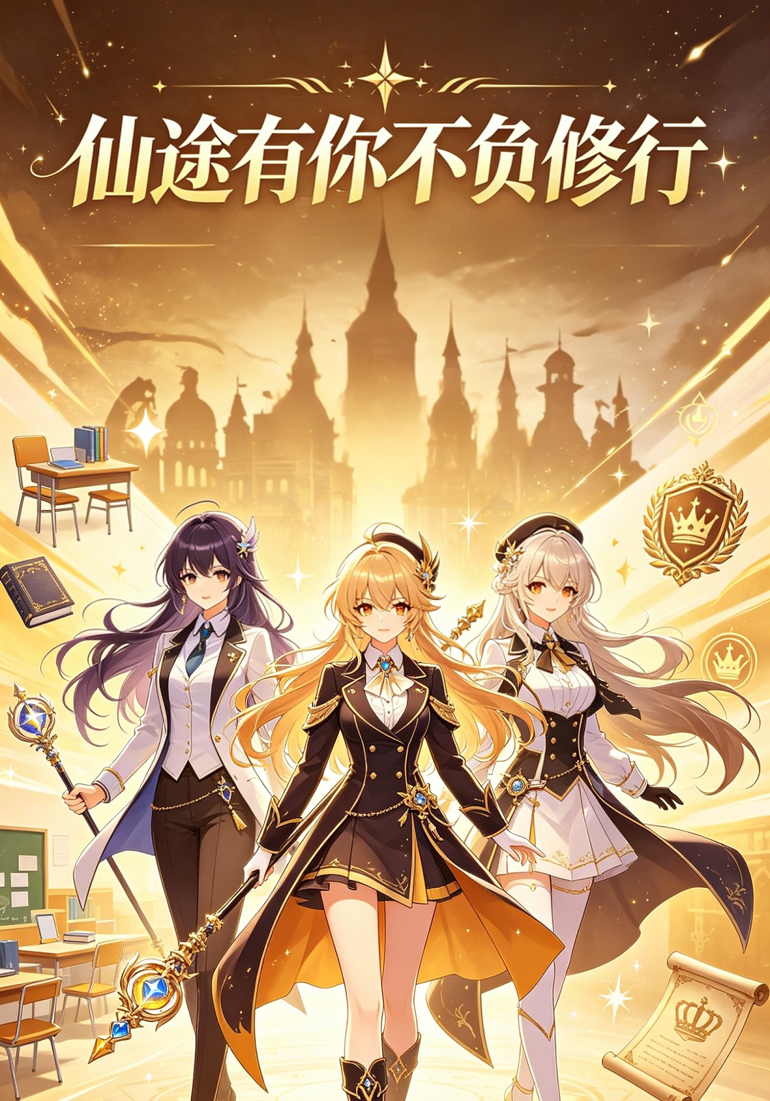 仙途有你不负修行