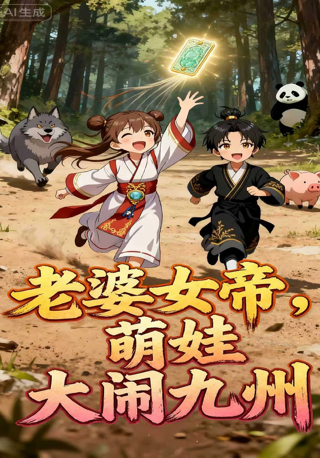 老婆女帝，萌娃大闹九州