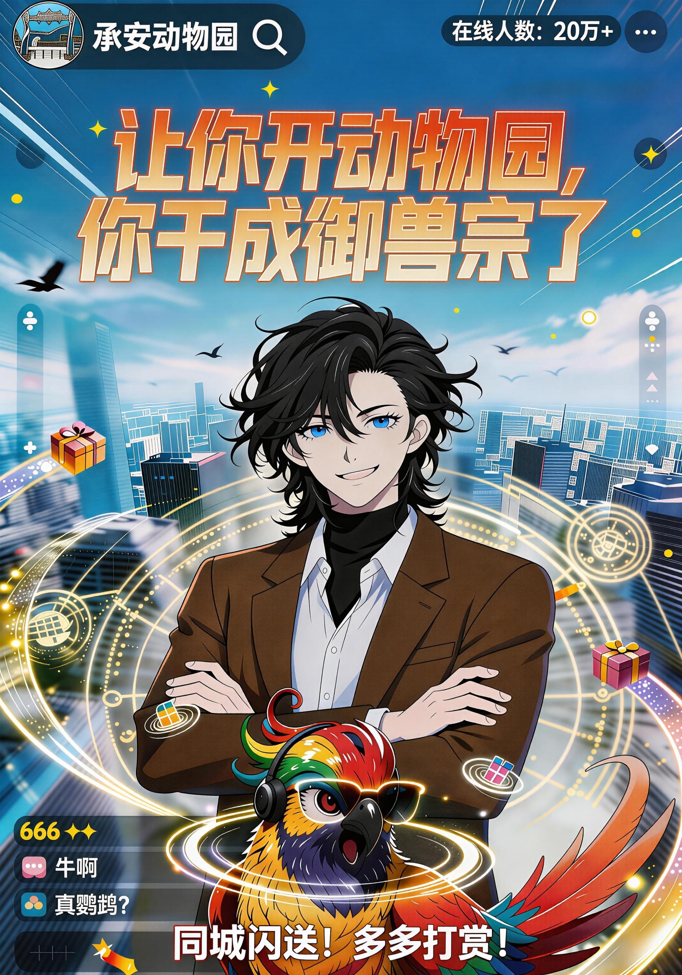 让你开动物园，你干成御兽宗了