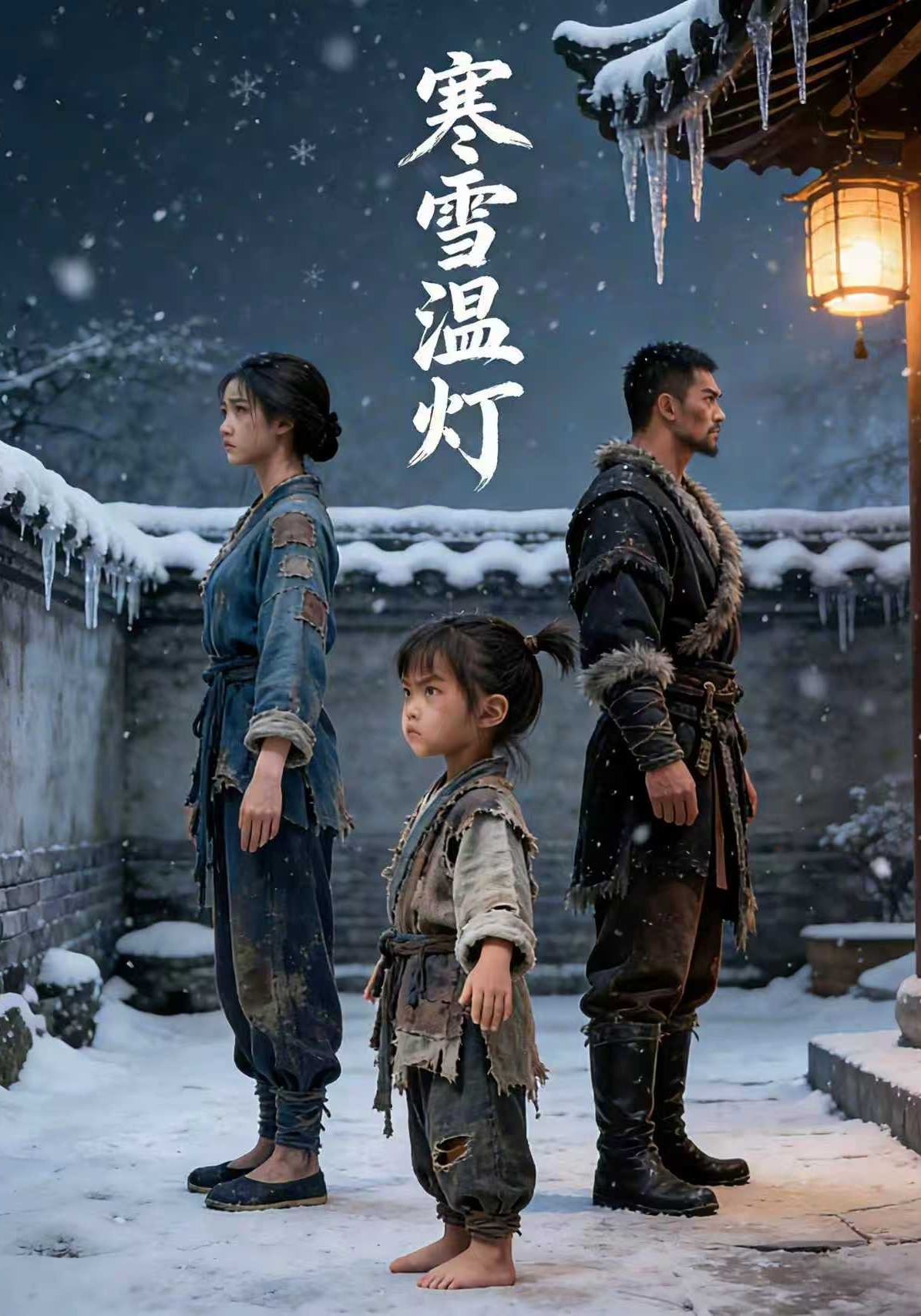 寒雪温灯