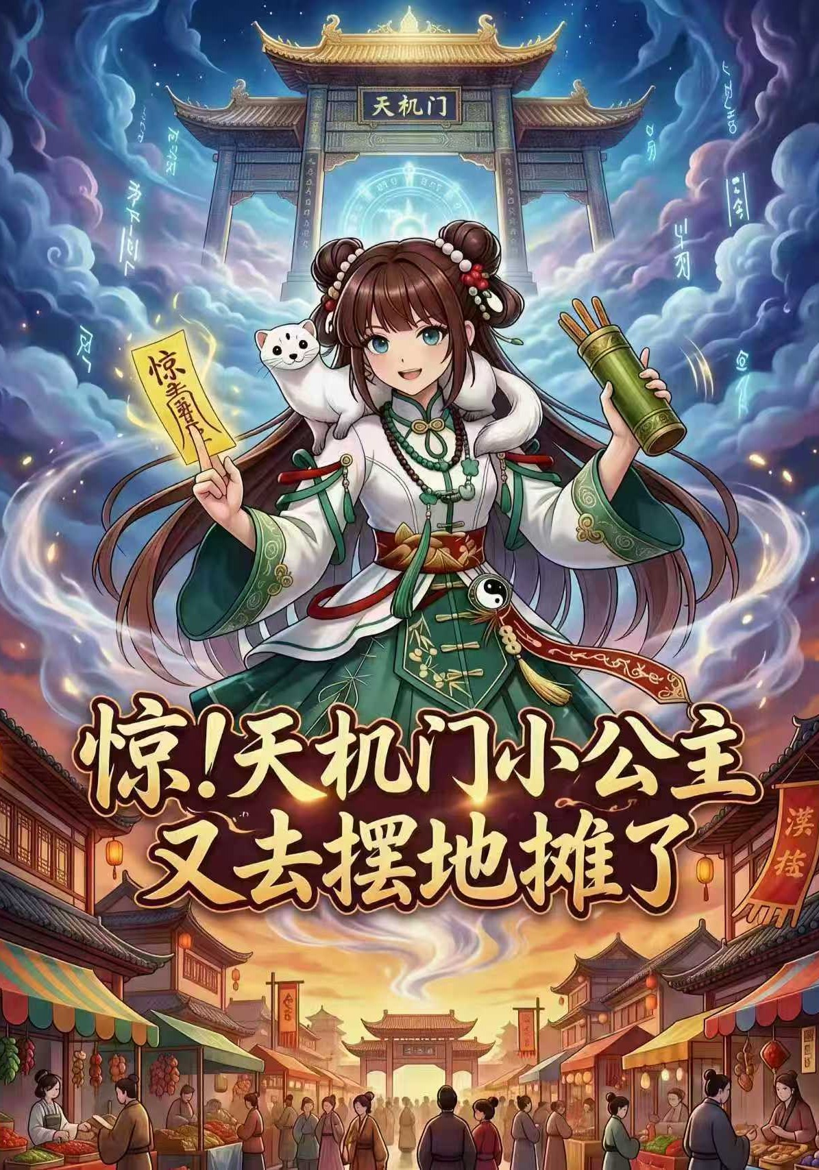 惊！天机门小公主又去摆地摊了