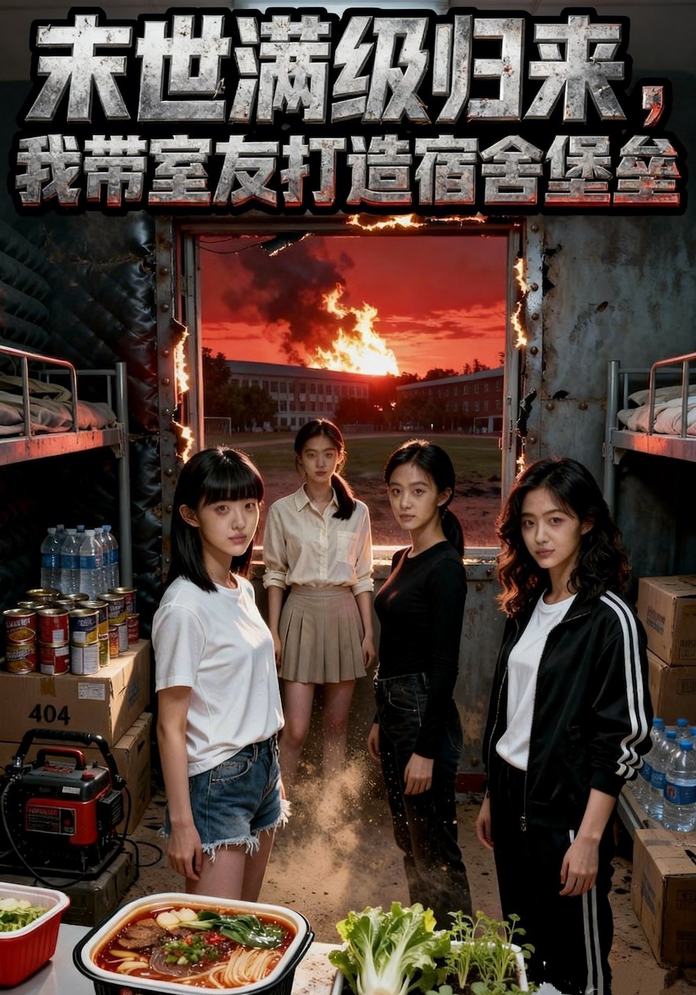 末世满级归来，我带室友打造宿舍堡垒