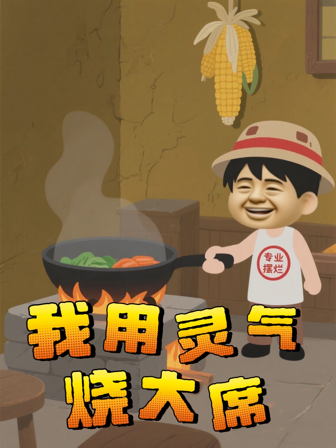 我用灵气烧大席