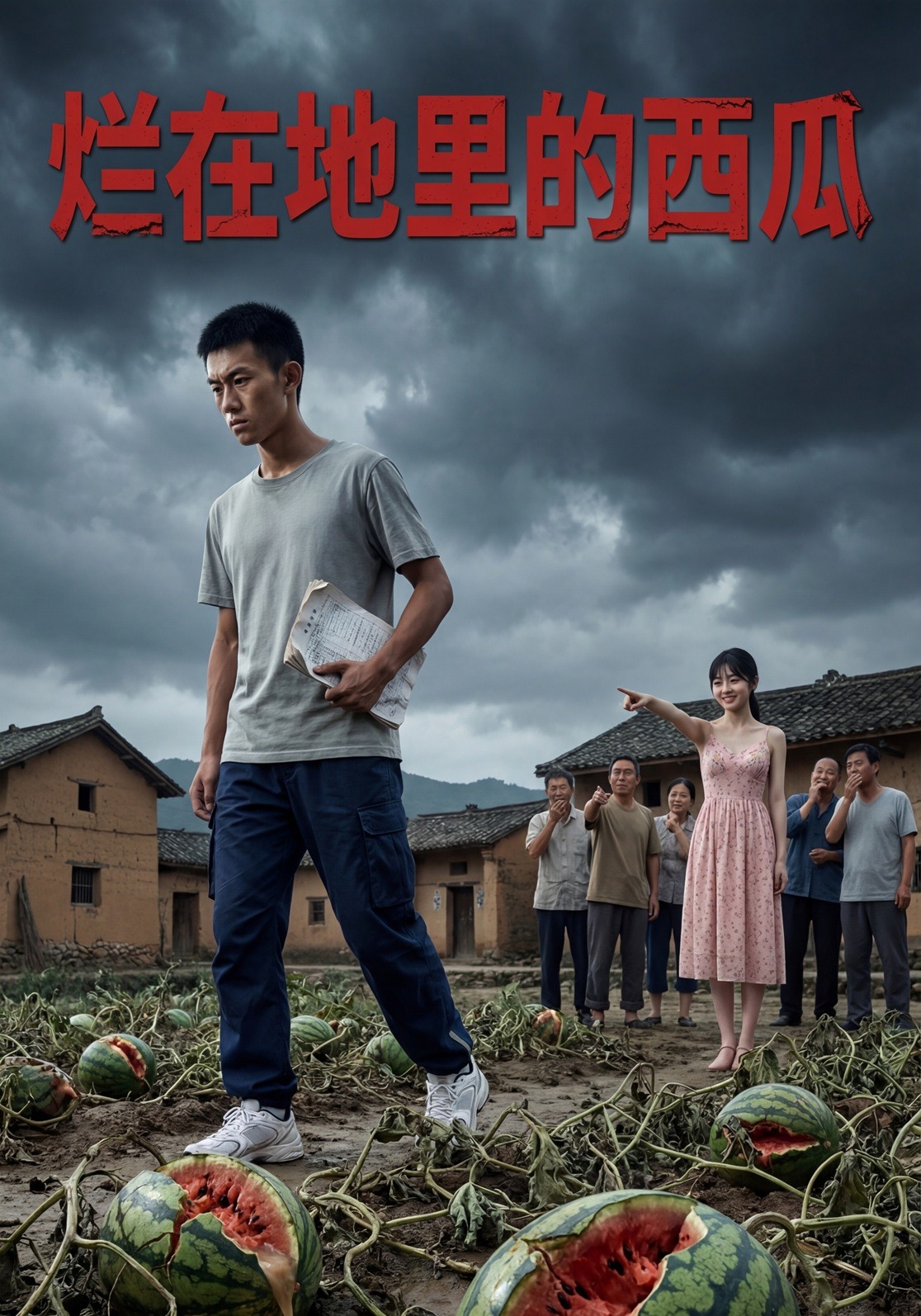 烂在地里的西瓜