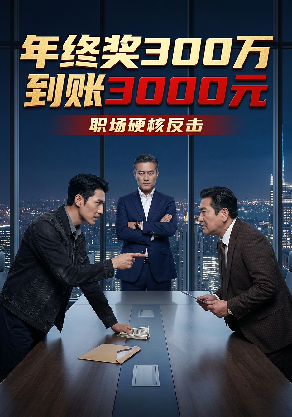 年终奖300万到账3000元