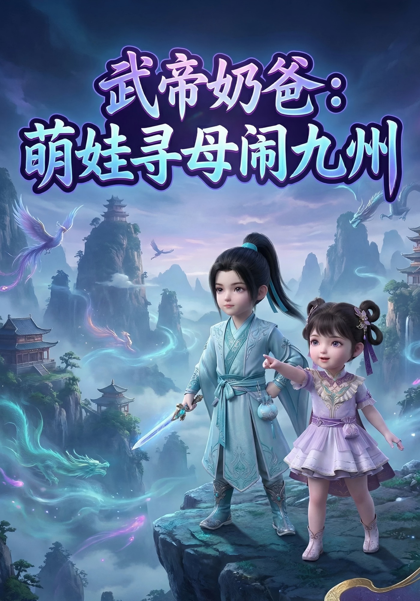 武帝奶爸：萌娃寻母闹九州