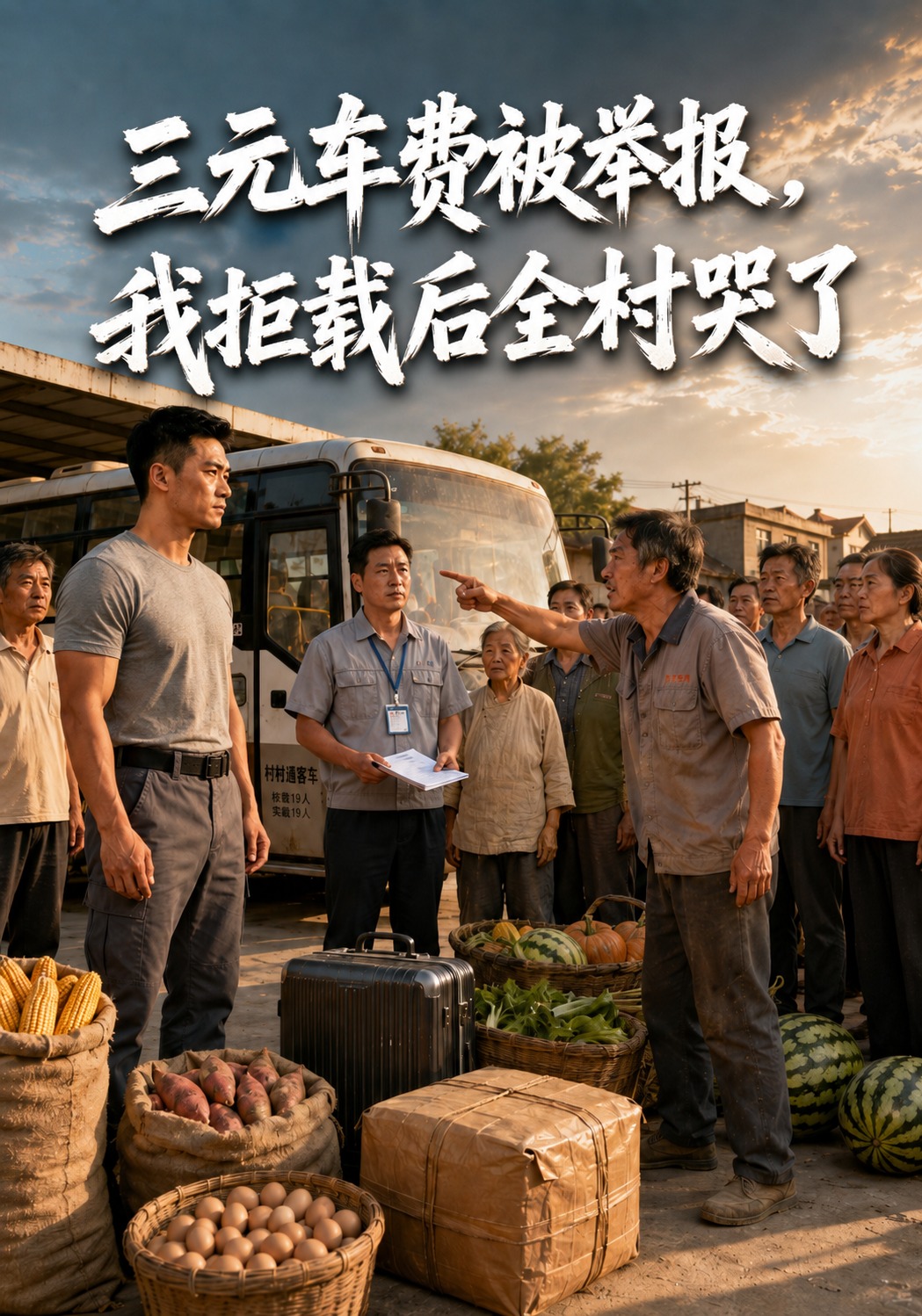 三元车费被举报，我拒载后全村哭了