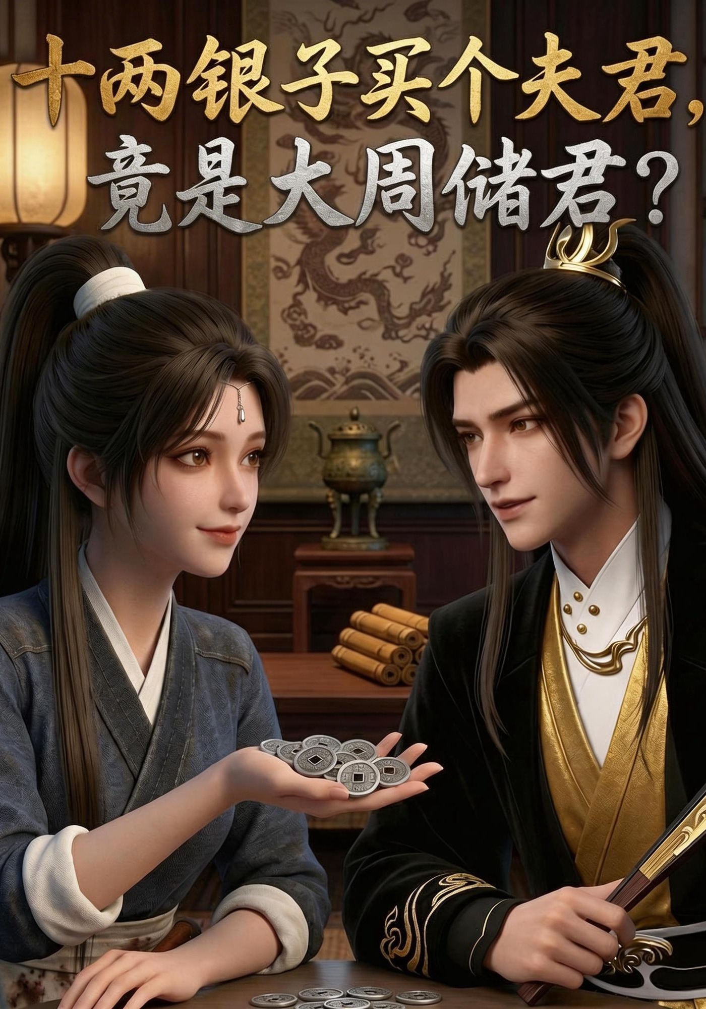 十两银子买个夫君，竟是大周储君？