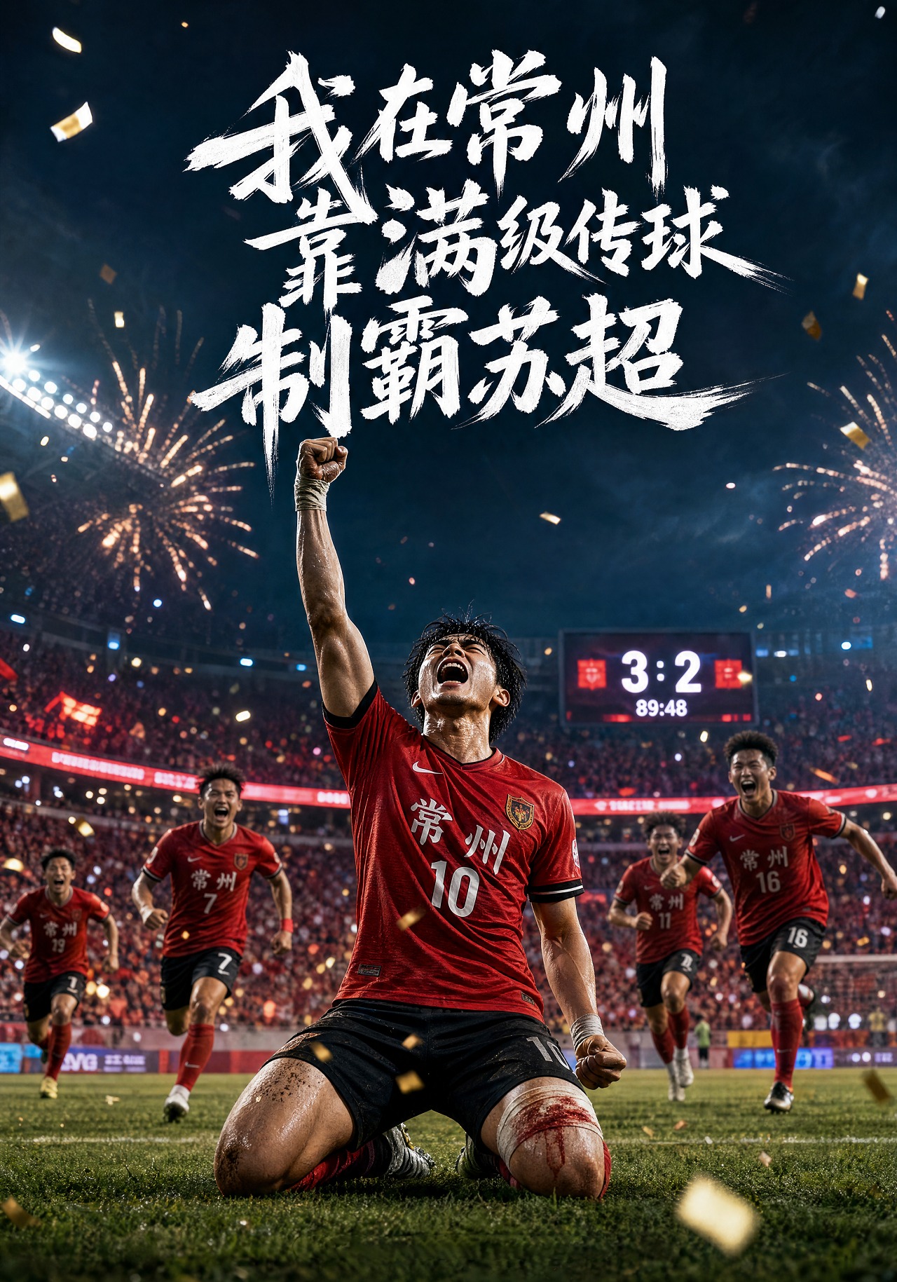 我在常州靠满级传球制霸苏超