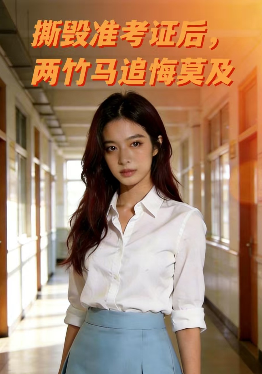 撕毁准考证后，两竹马追悔莫及