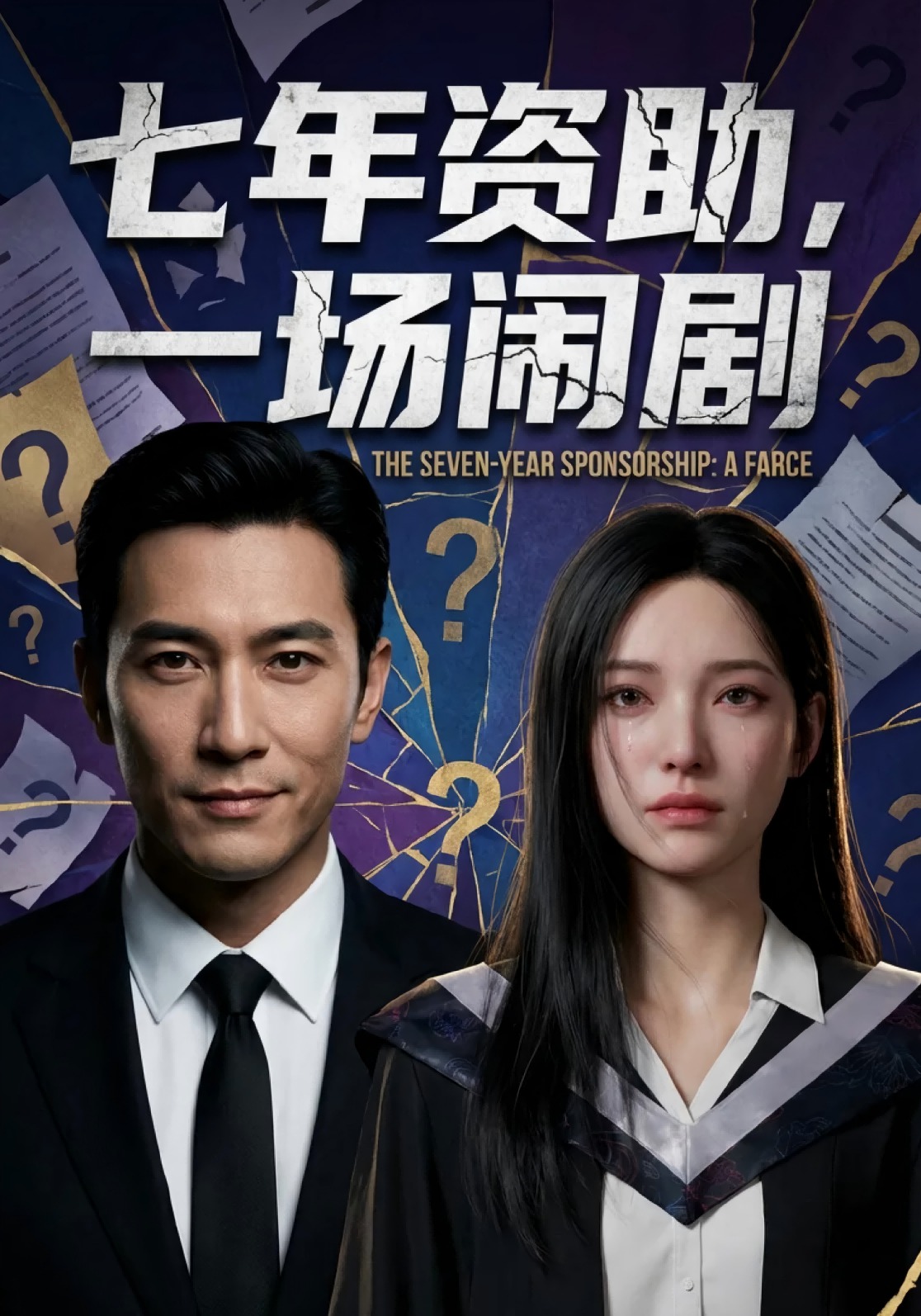 七年资助，一场闹剧