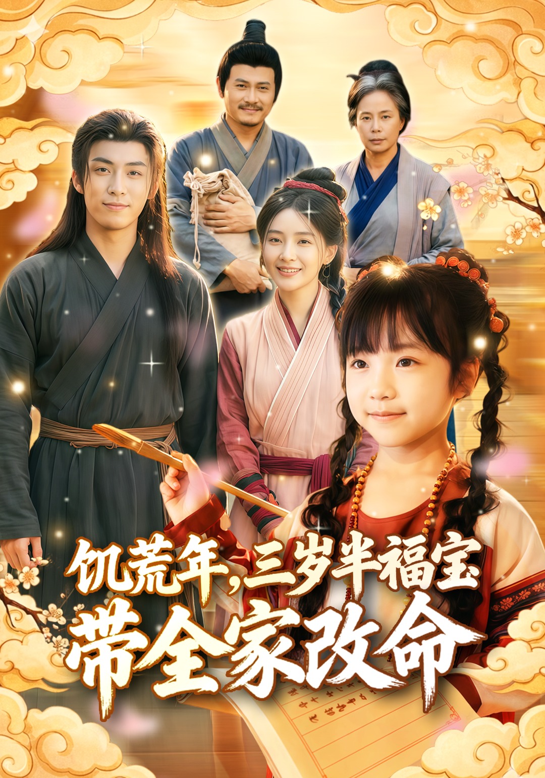 饥荒年三岁半福宝带全家改命