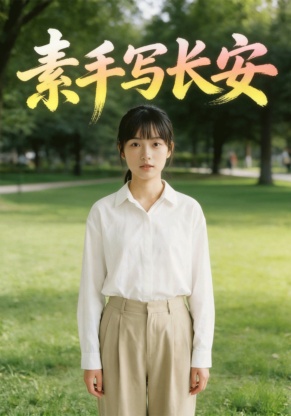 素手写长安