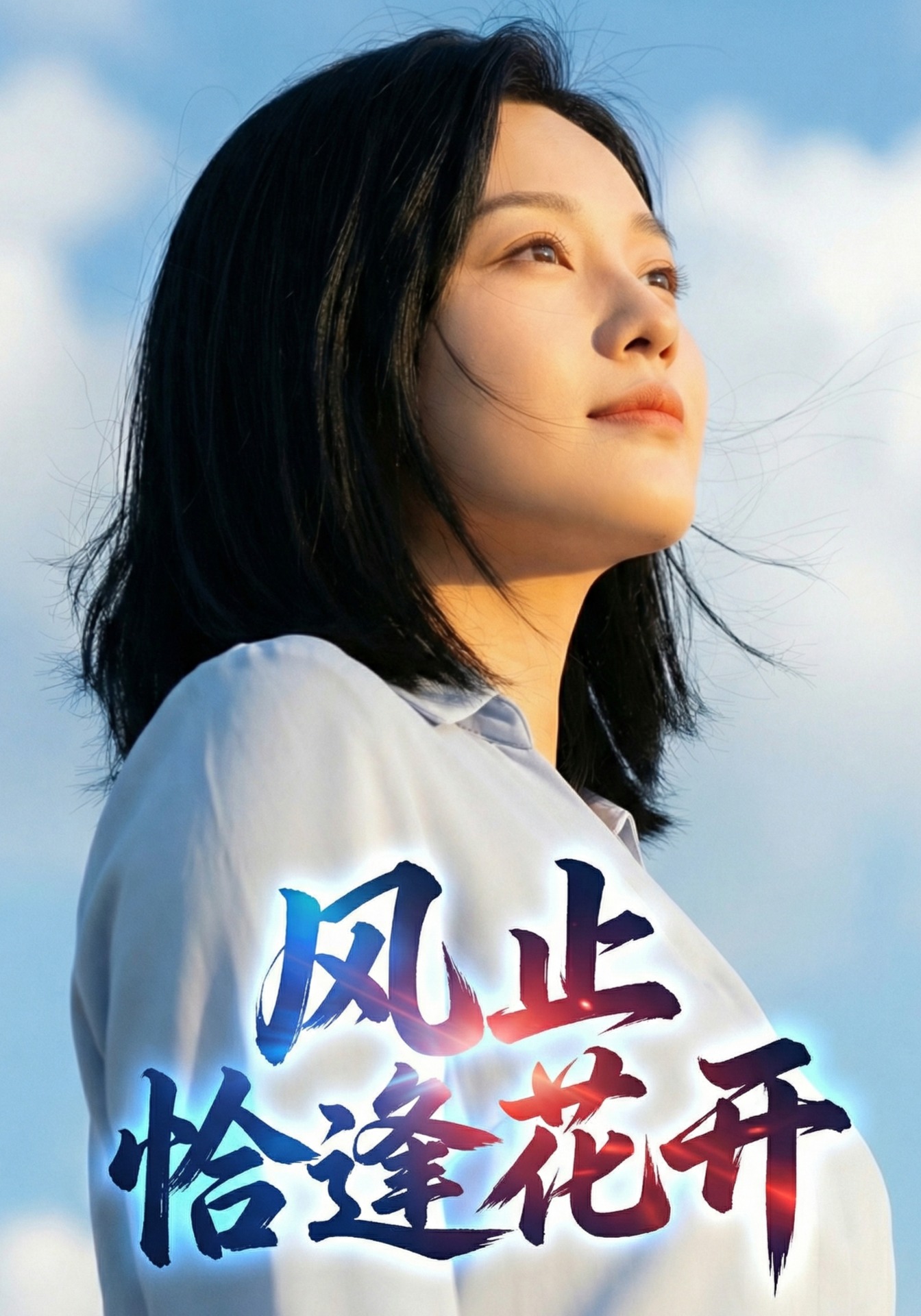 风止，恰逢花开