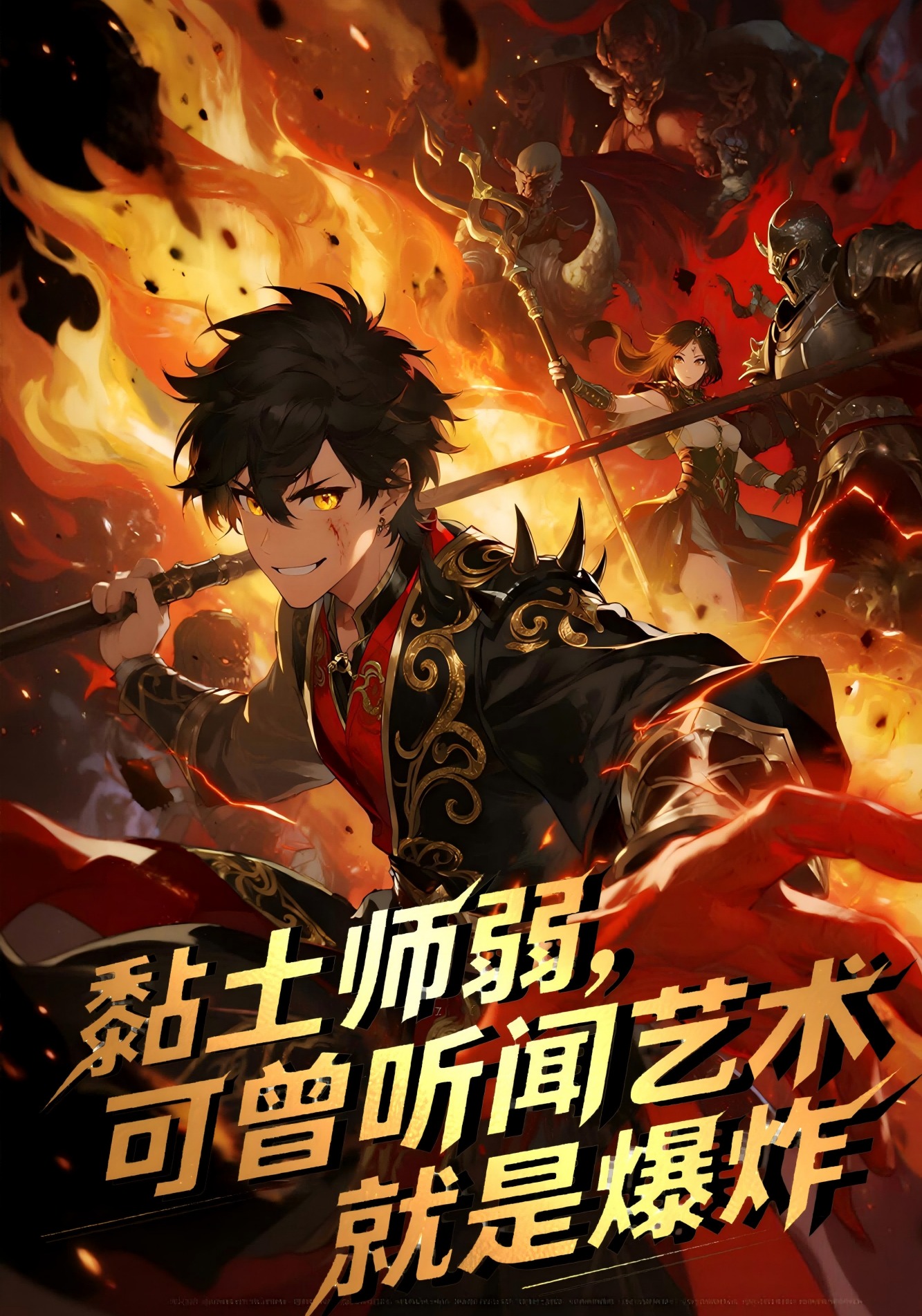 黏土师弱，可曾听闻艺术就是爆炸