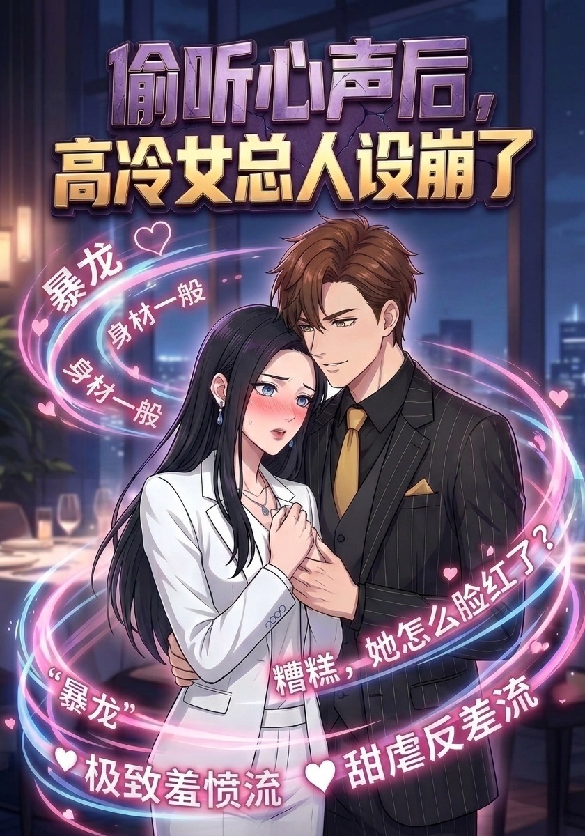 偷听心声后，高冷女总人设崩了