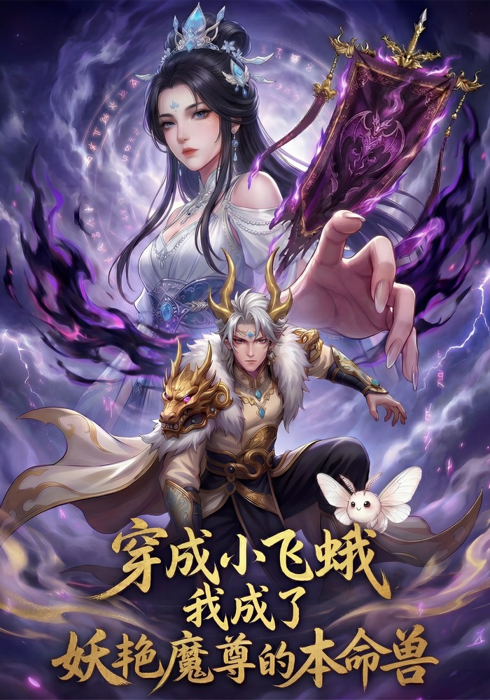 穿成小飞蛾我成了妖艳魔尊的本命兽