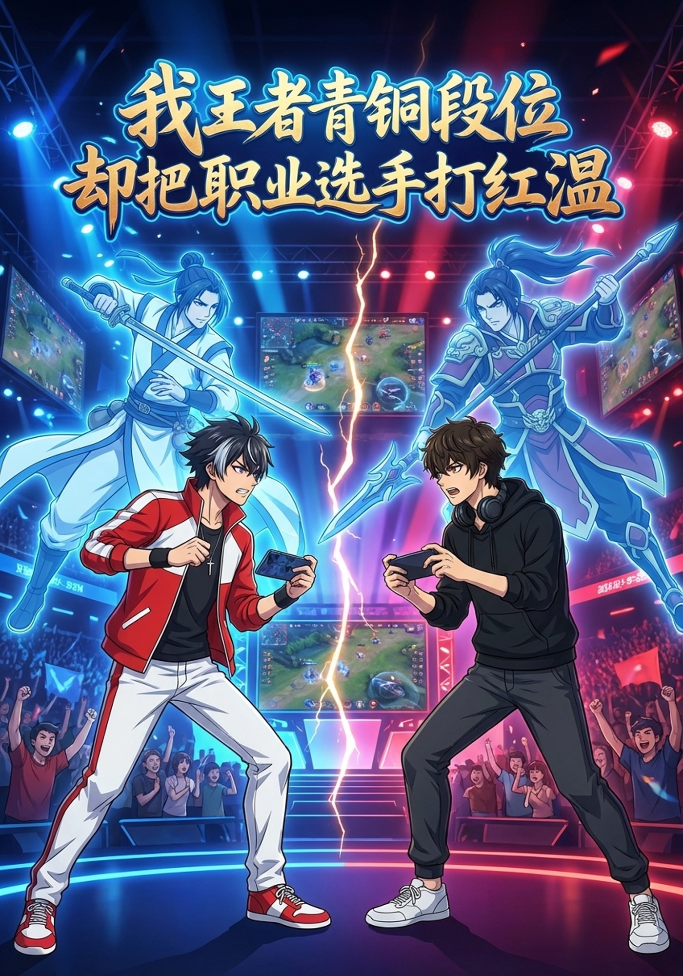 我王者青铜段位，却把职业选手打红温