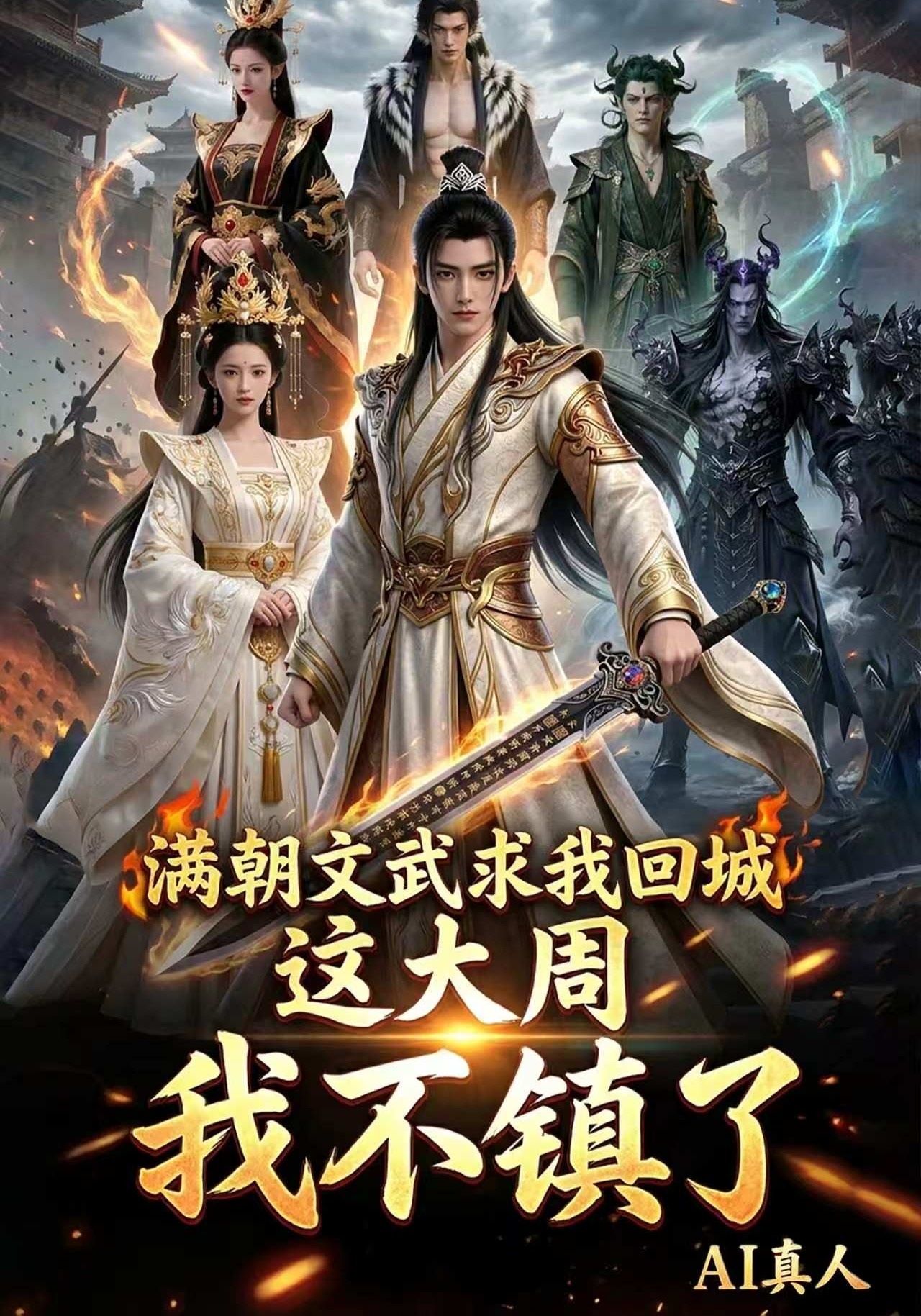满朝文武求我回城，这大周我不镇了AI真人