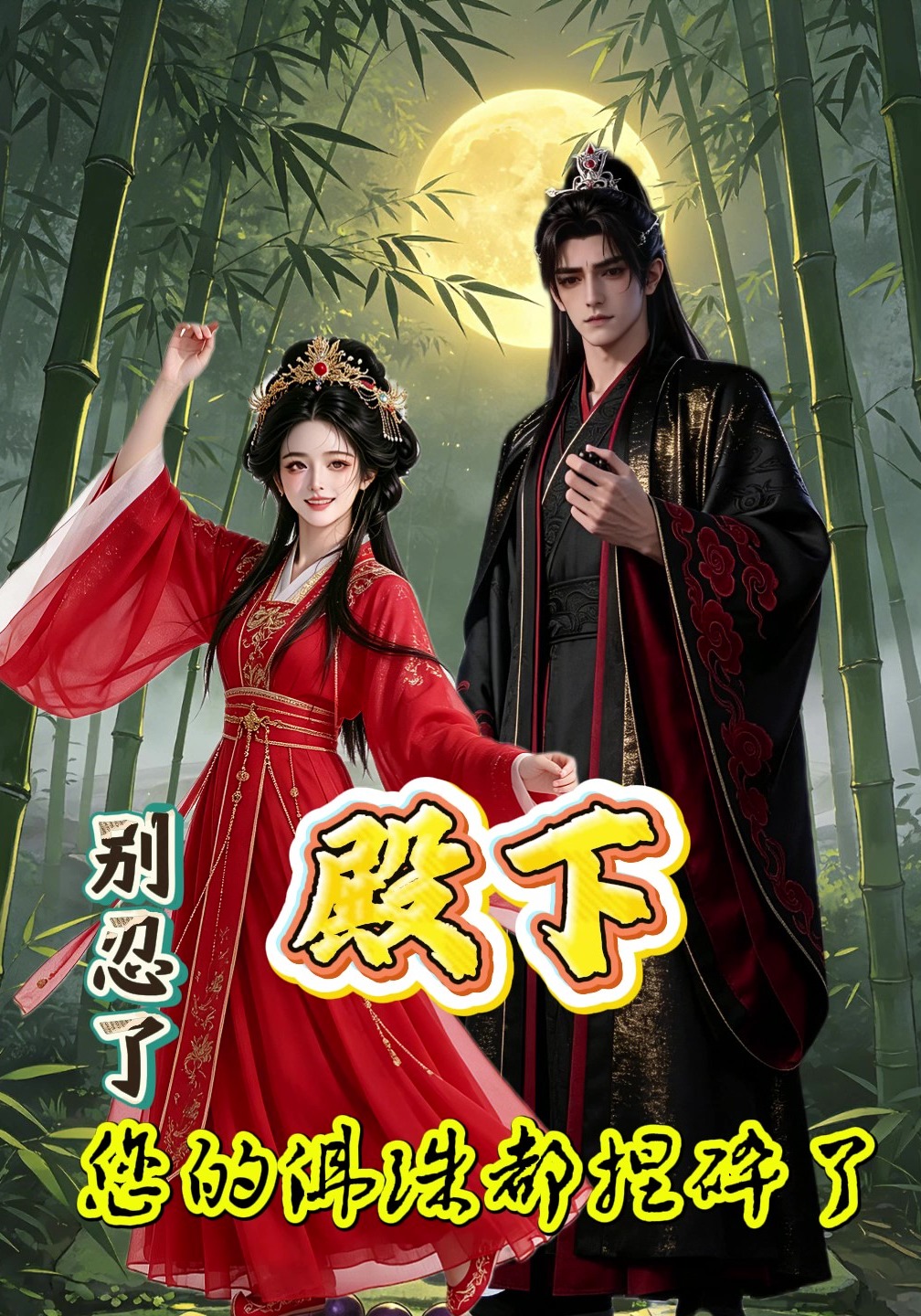 殿下别忍了，您的佛珠都捏碎了