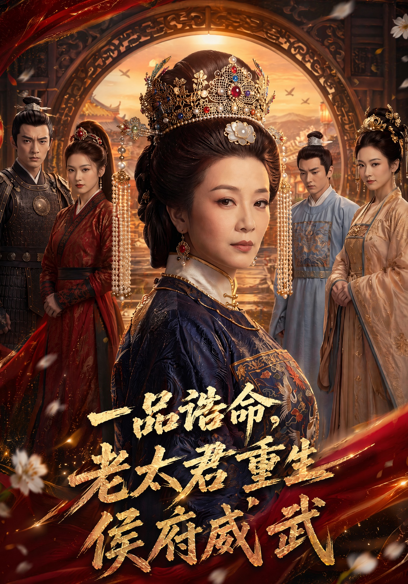 一品诰命,老太君重生侯府威武