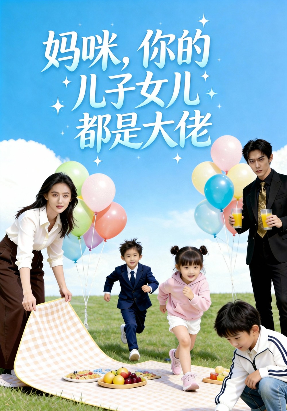 妈咪，你的儿子女儿都是大佬