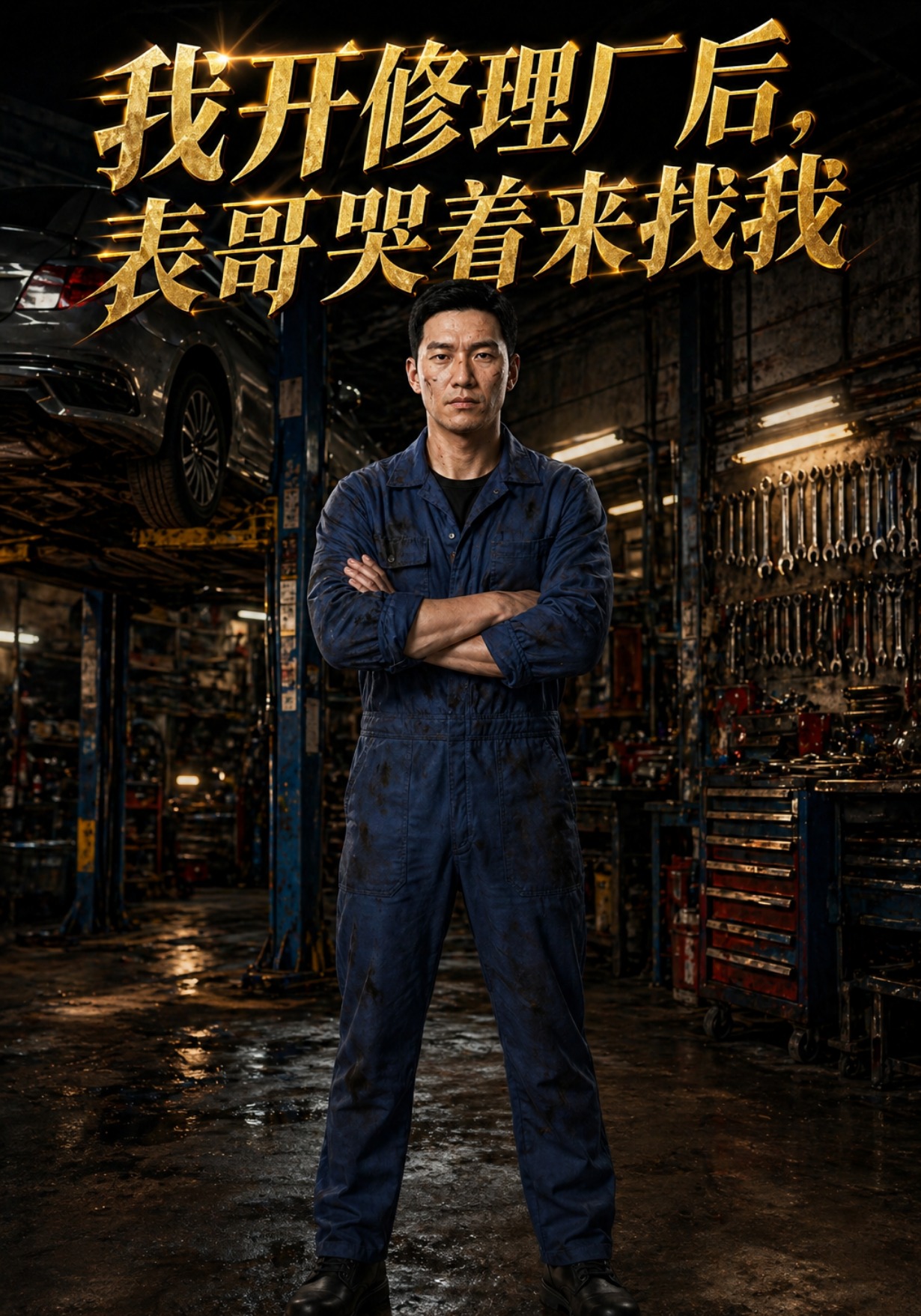 我开修理厂后，表哥哭着来找我