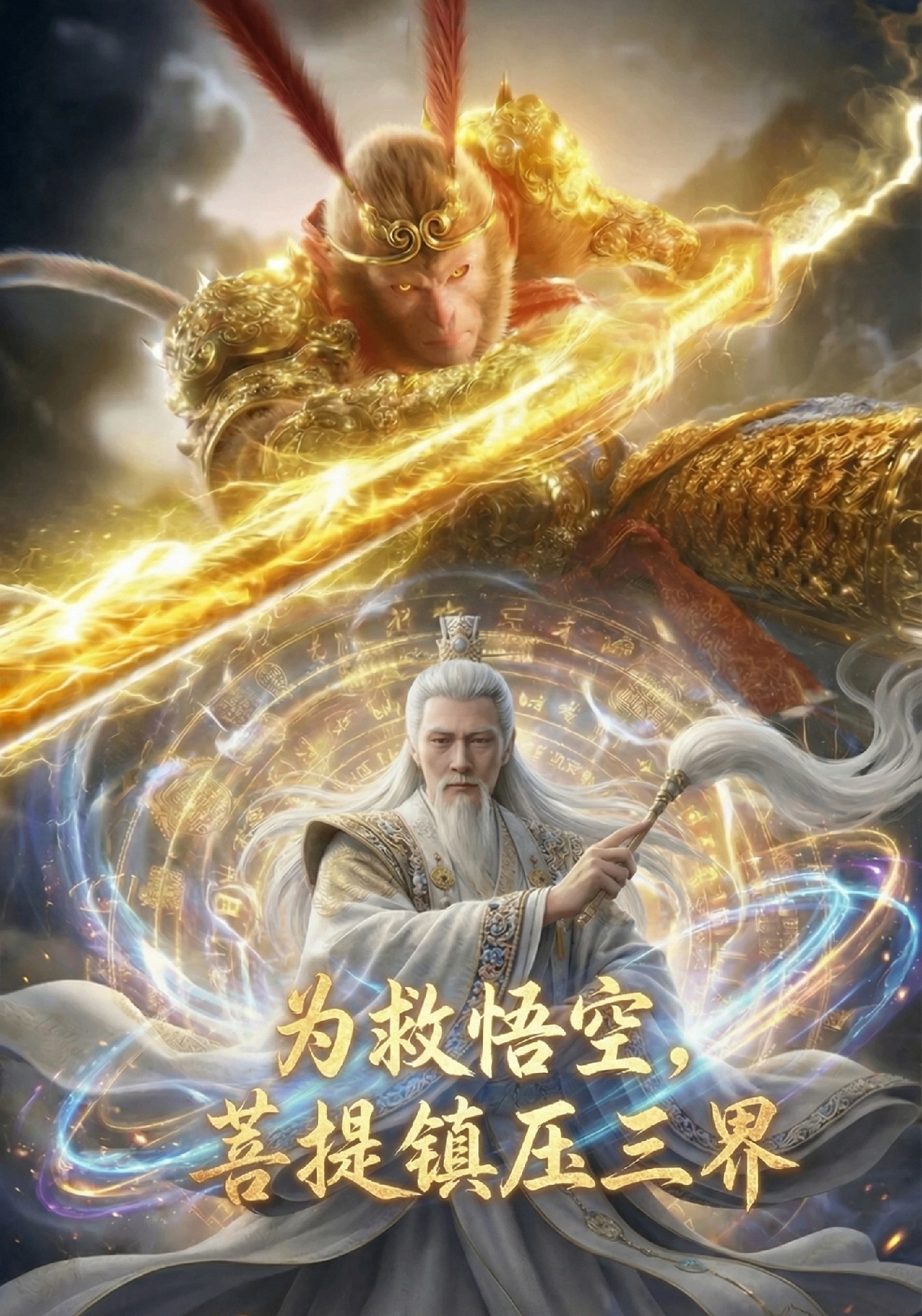 为救悟空，菩提镇压三界