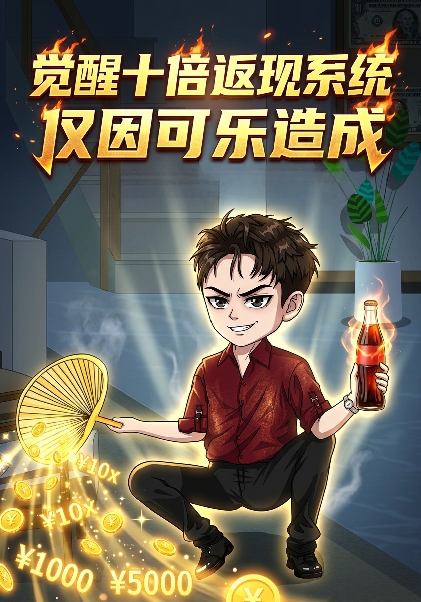 觉醒十倍返现系统，仅因可乐造成