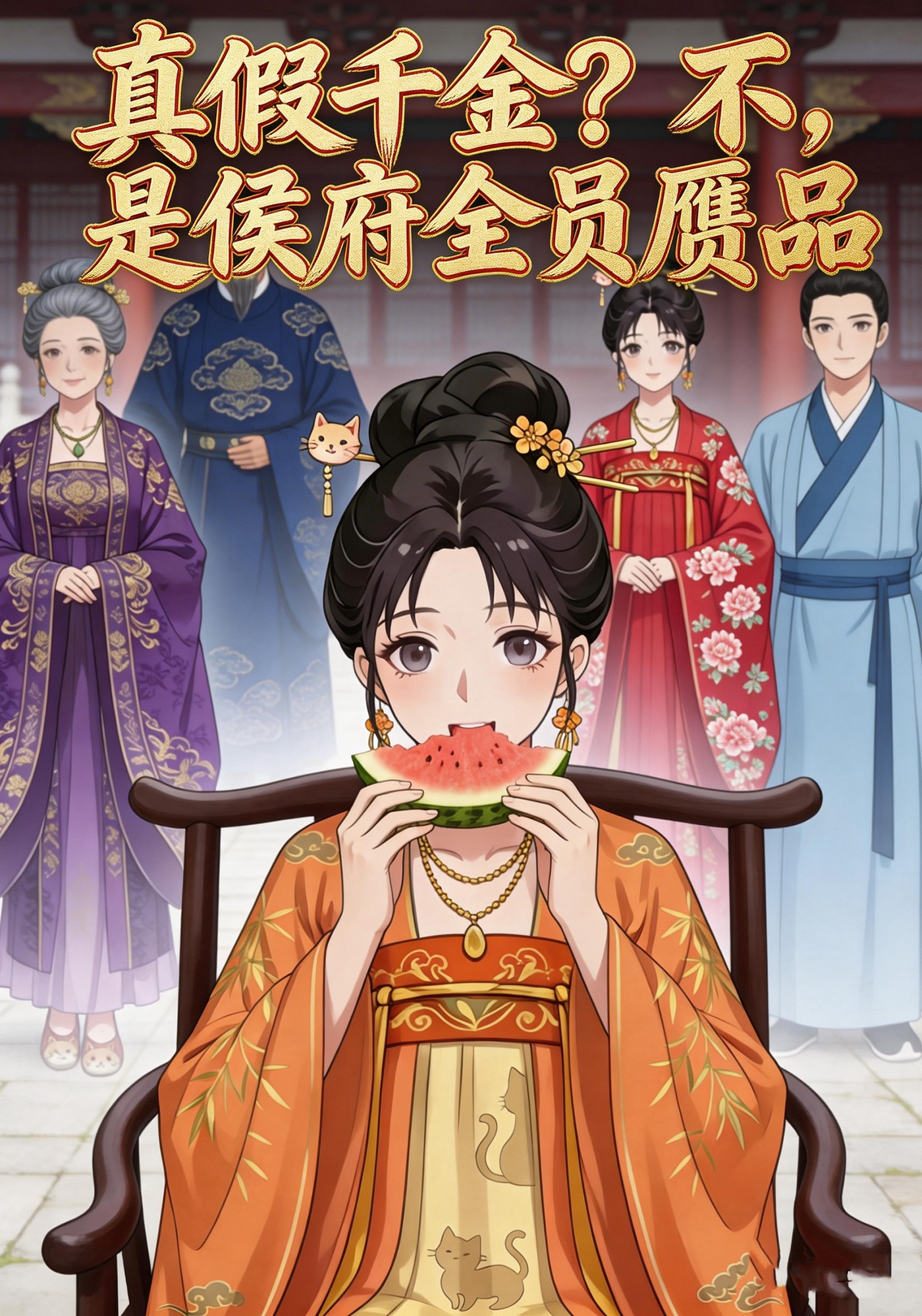 真假千金？不，是侯府全员赝品