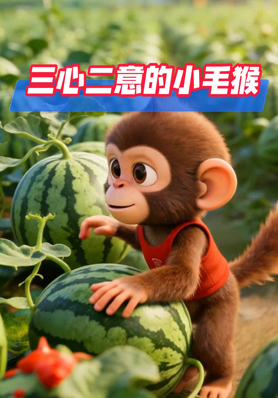三心二意的小毛猴
