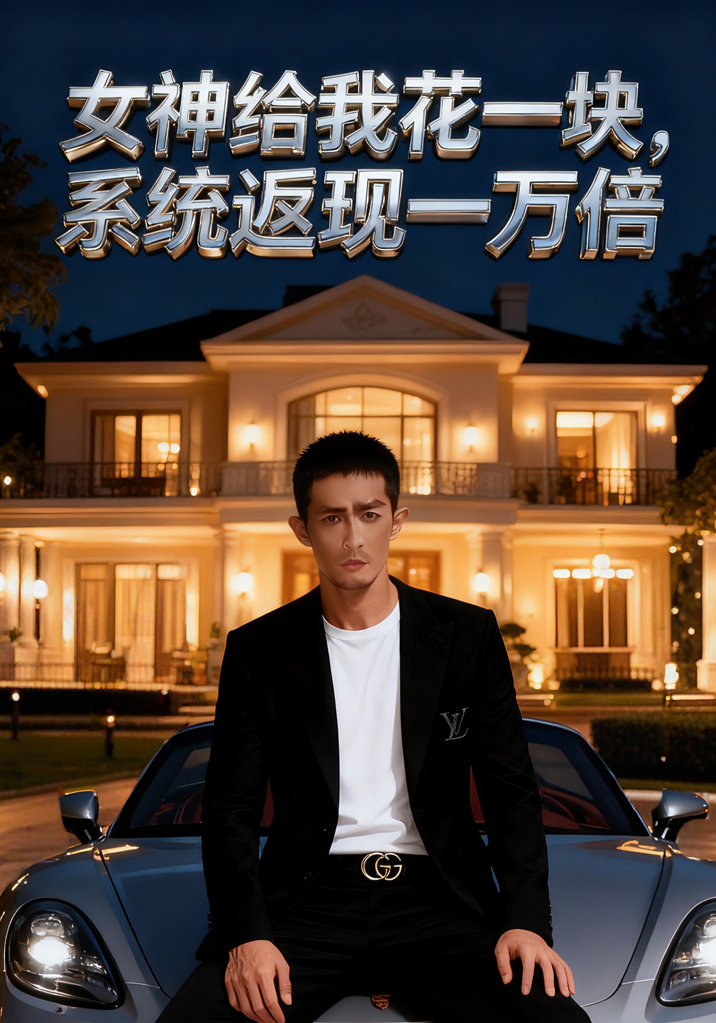 女神给我花一块，系统返现一万倍