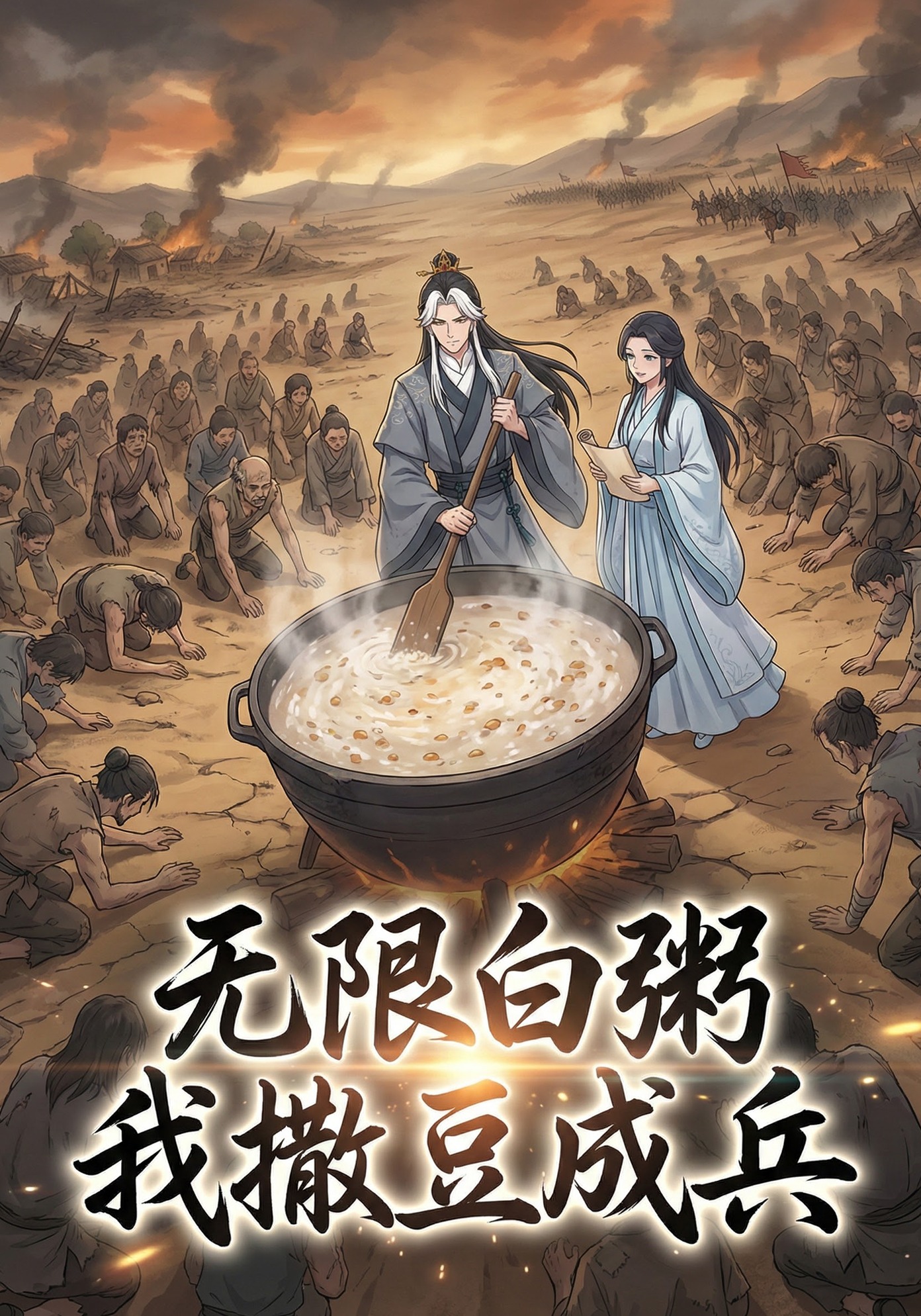 无限白粥 ，我撒豆成兵