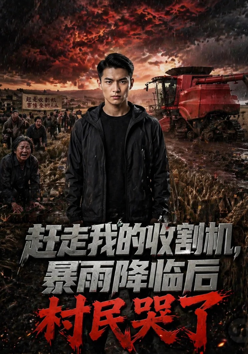 赶走我的收割机，暴雨降临后村民哭了