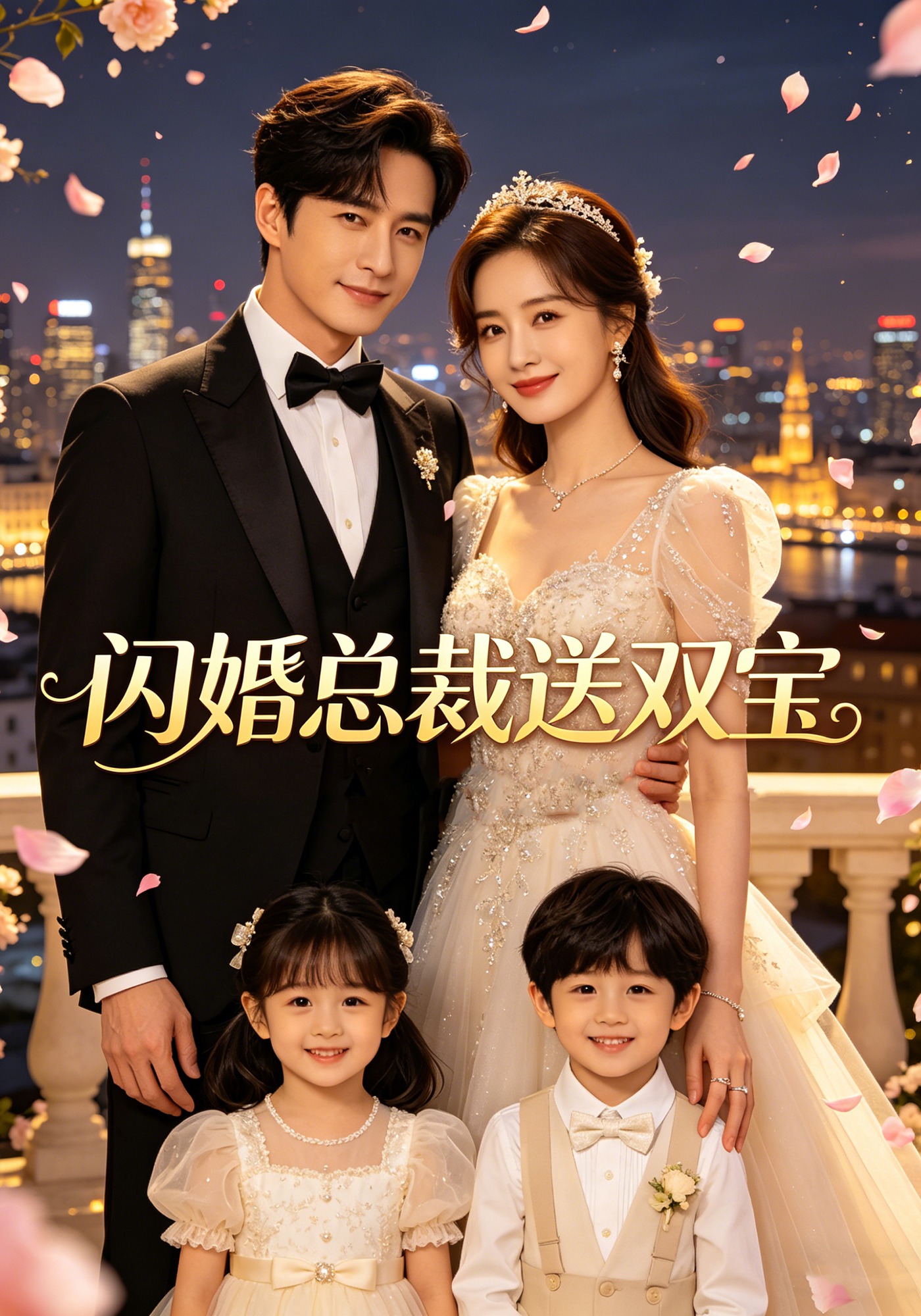 闪婚总裁送双宝