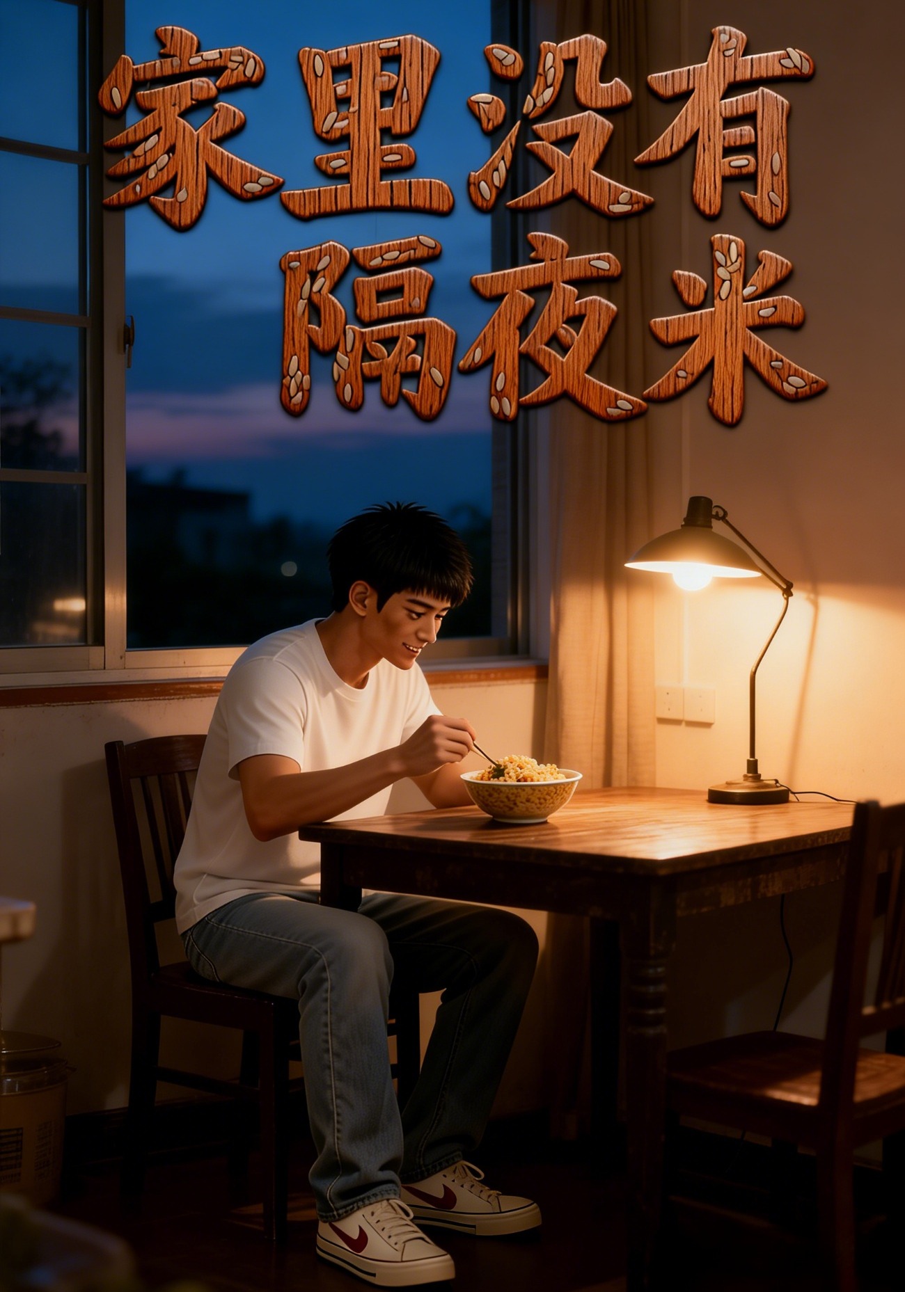 家里没有隔夜米