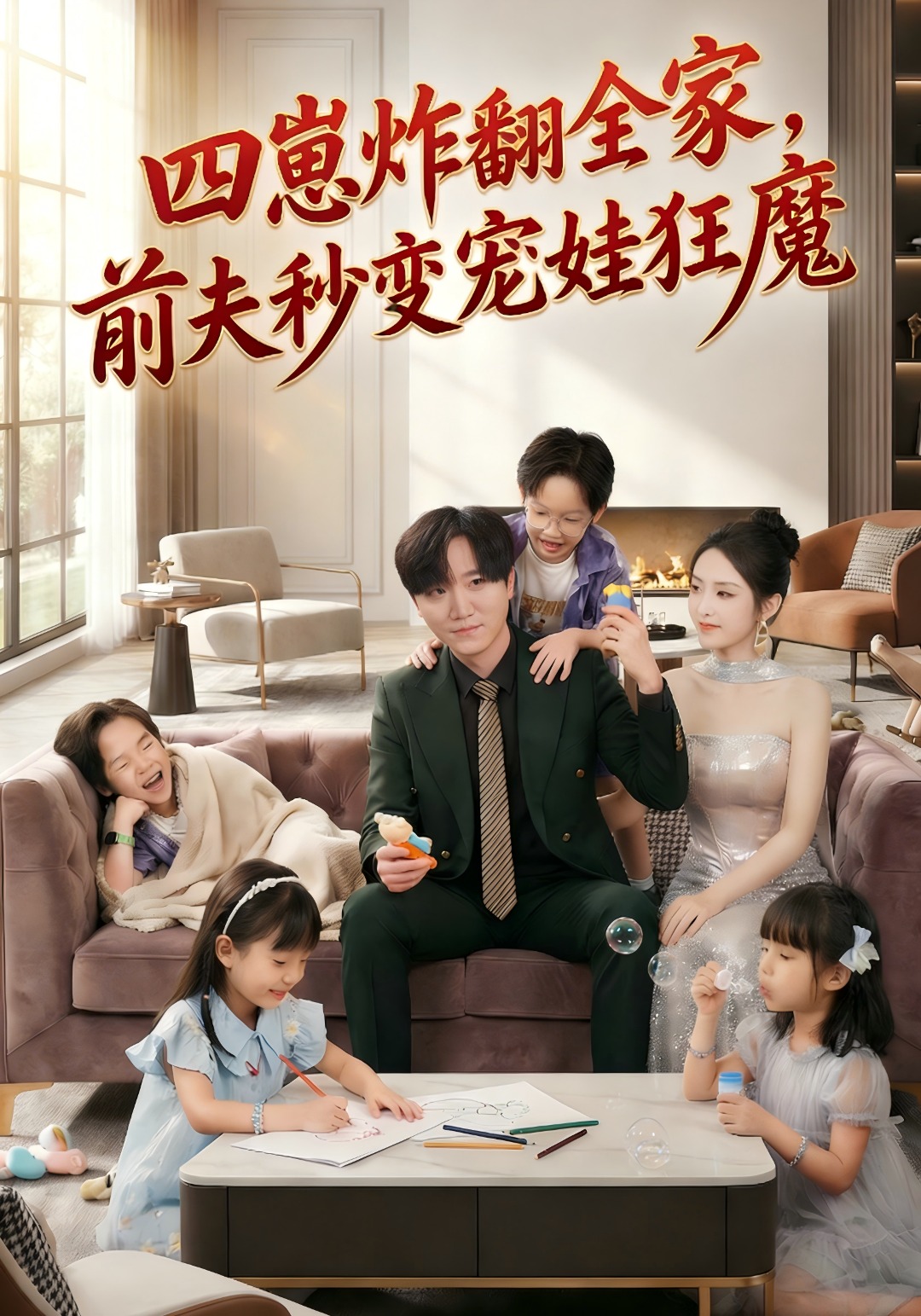 四崽炸翻全家前夫秒变宠娃狂魔