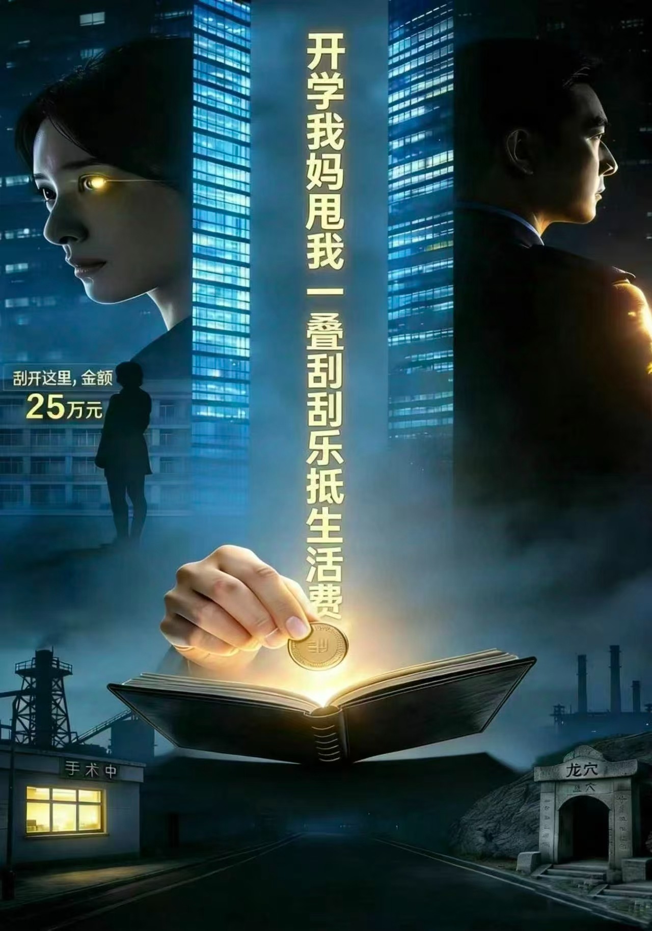 开学我妈甩我一叠刮刮乐抵生活费