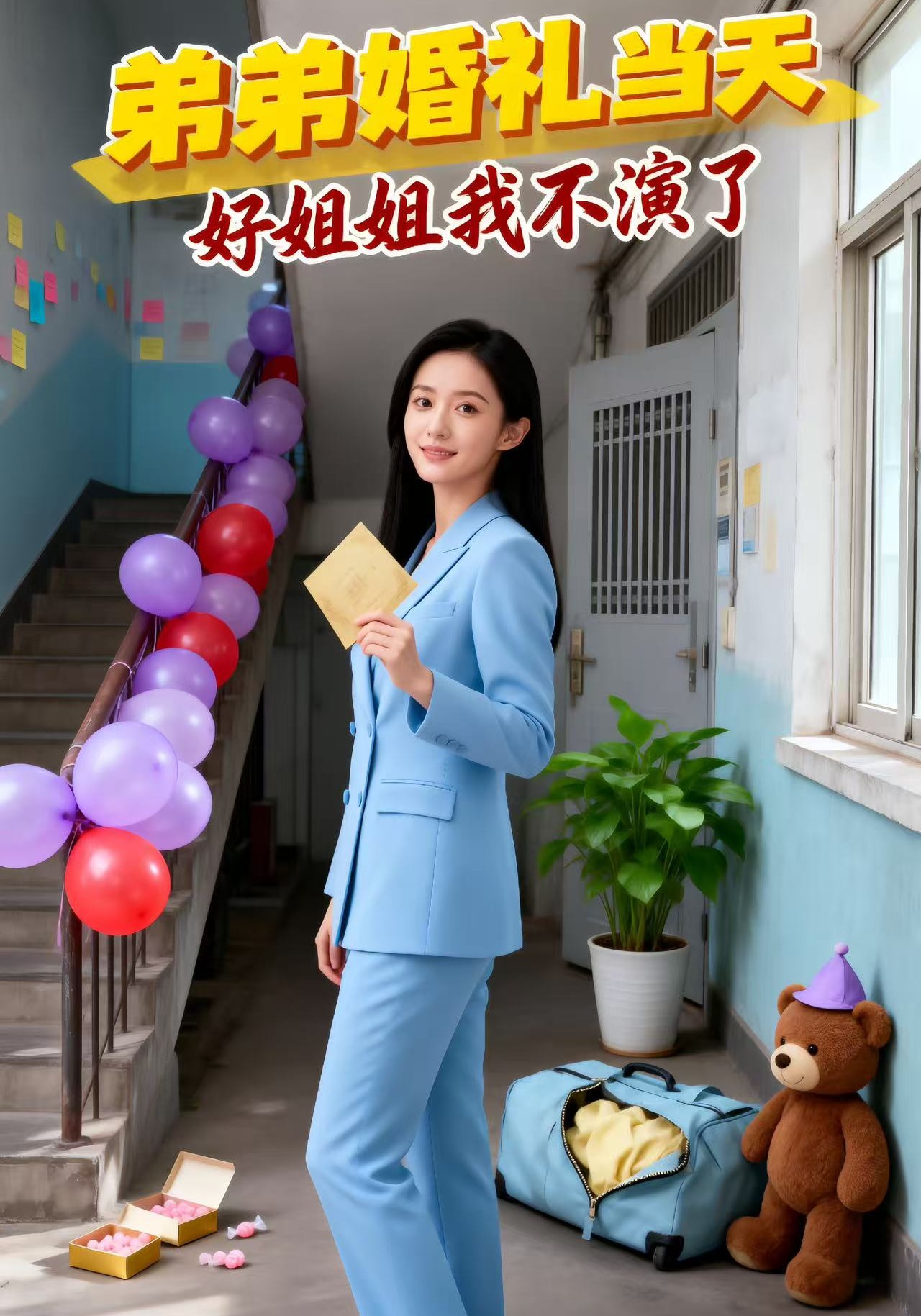 弟弟婚礼当天，好姐姐我不演了
