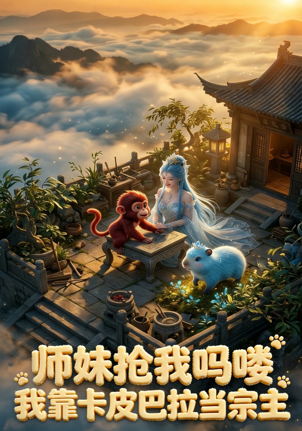 师妹抢我吗喽，我靠卡皮巴拉当宗主