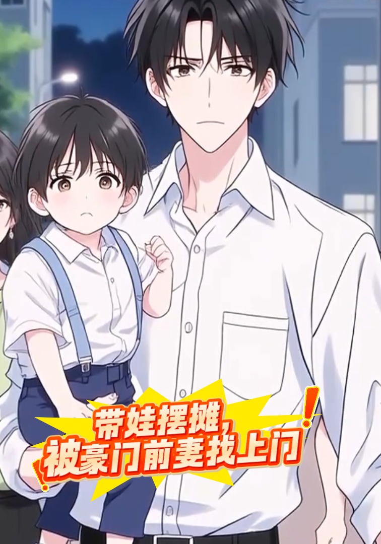 带娃摆摊，被豪门前妻找上门