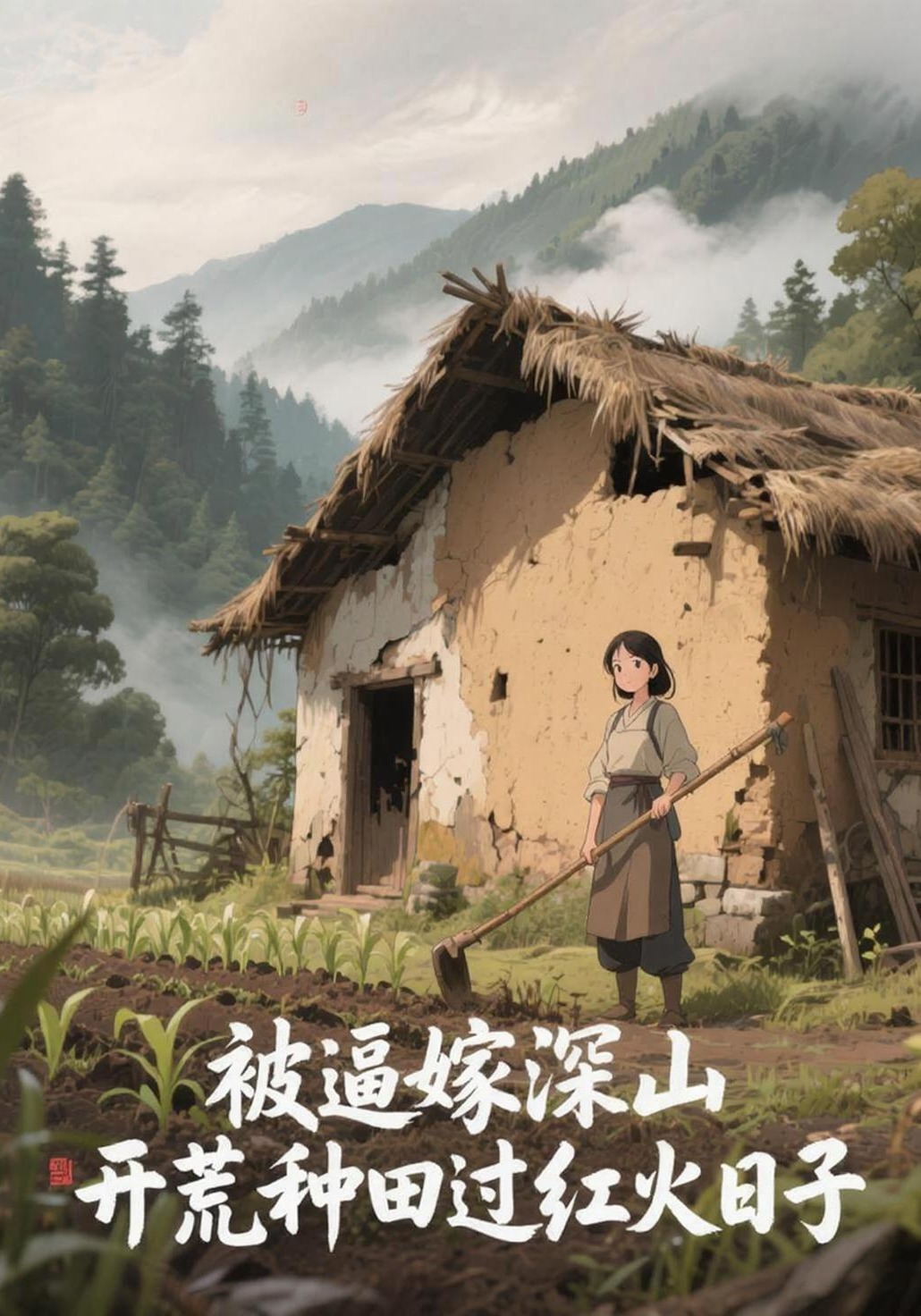 被逼嫁深山，开荒种田过红火日子