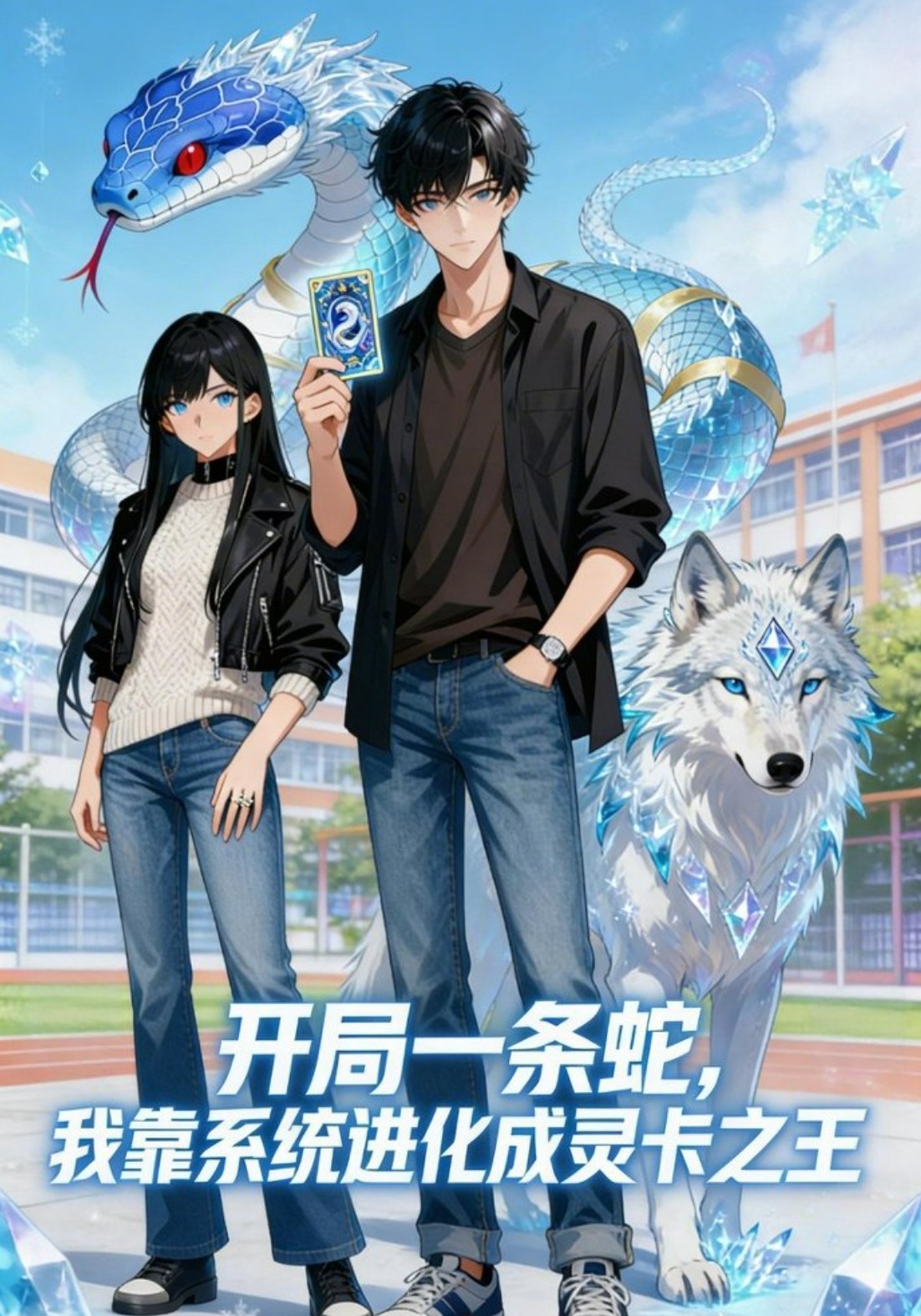 开局一条蛇，我靠系统进化成灵卡之王