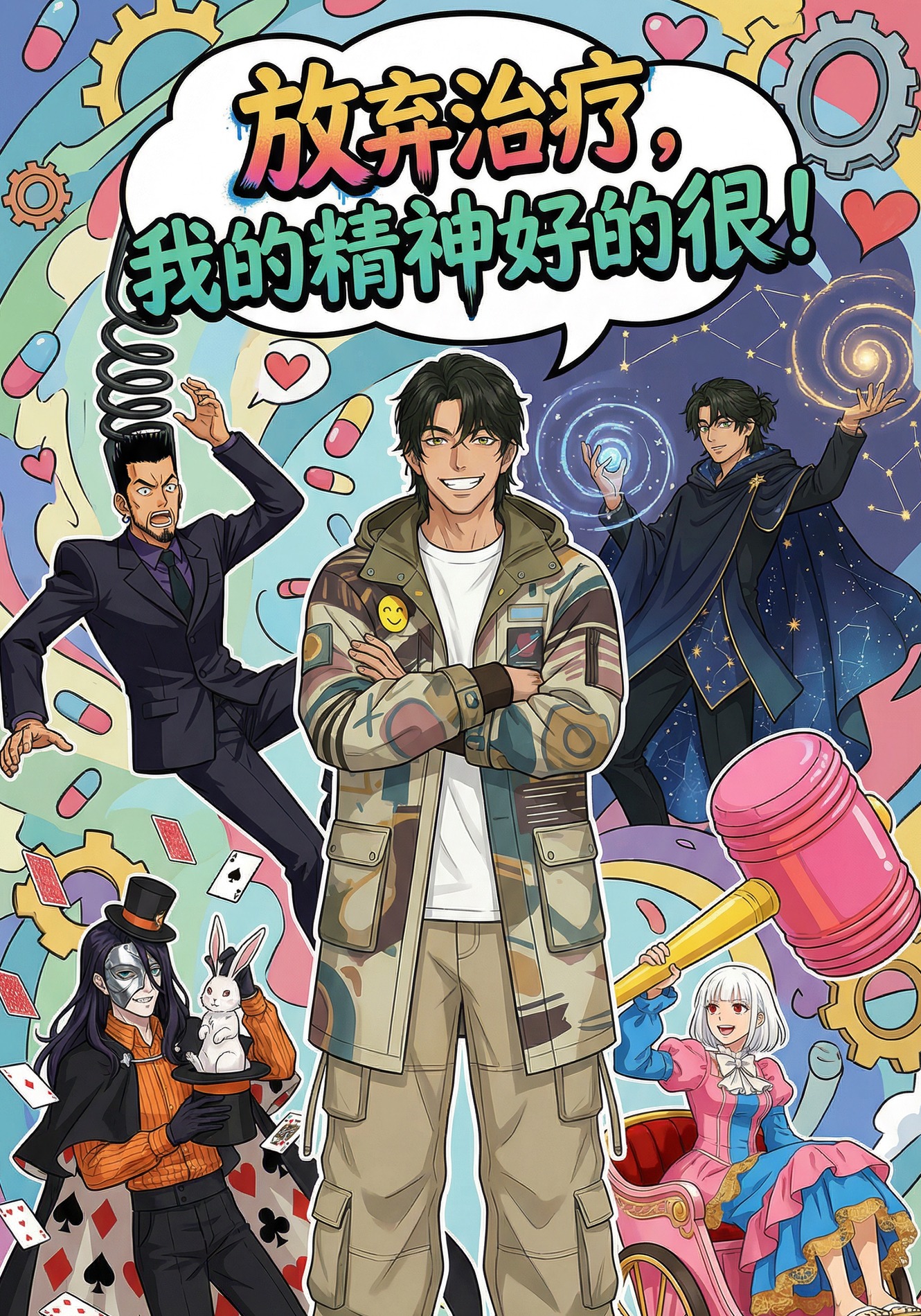 放弃治疗，我的精神好得很