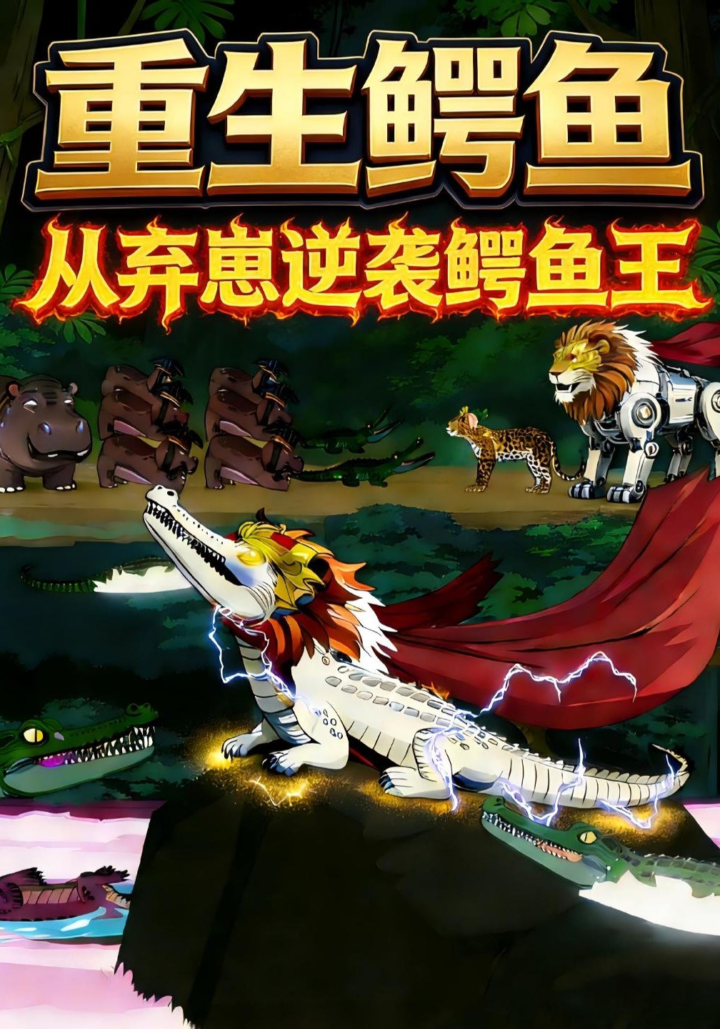 重生鳄鱼：从弃崽逆袭鳄鱼王